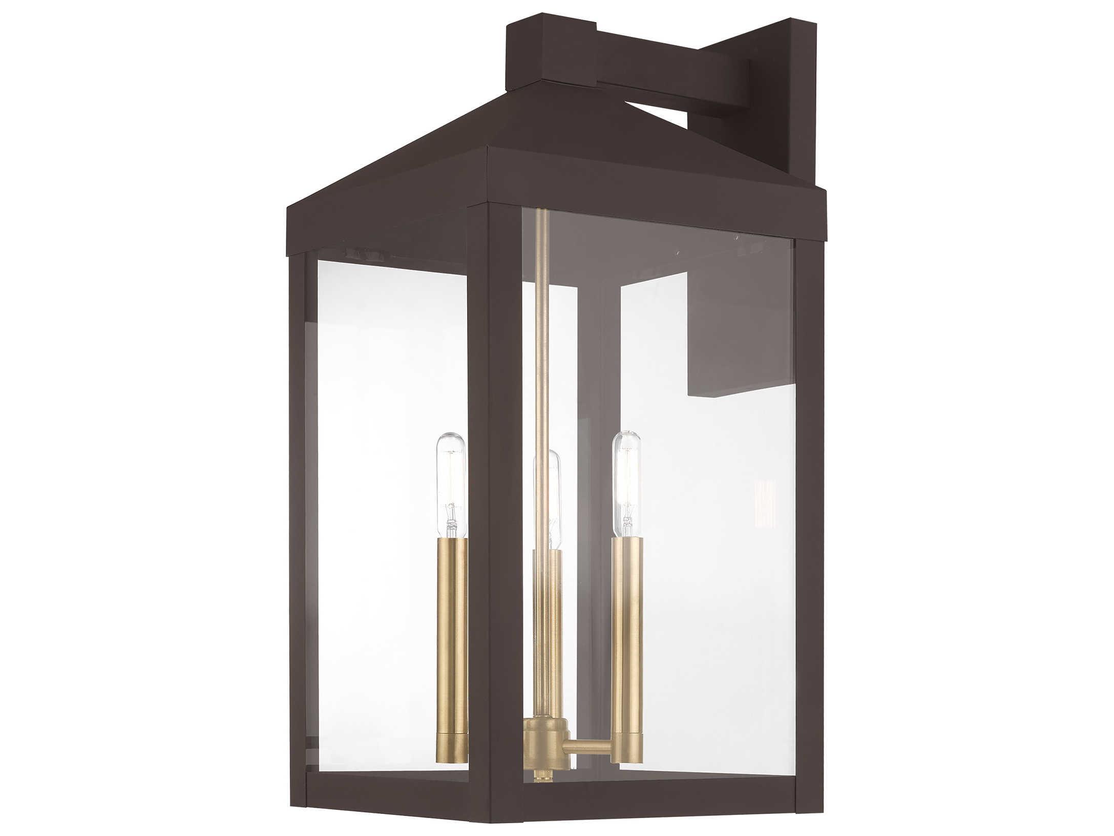 Livex Lighting Nyack 3 - Light Outdoor Wall Light