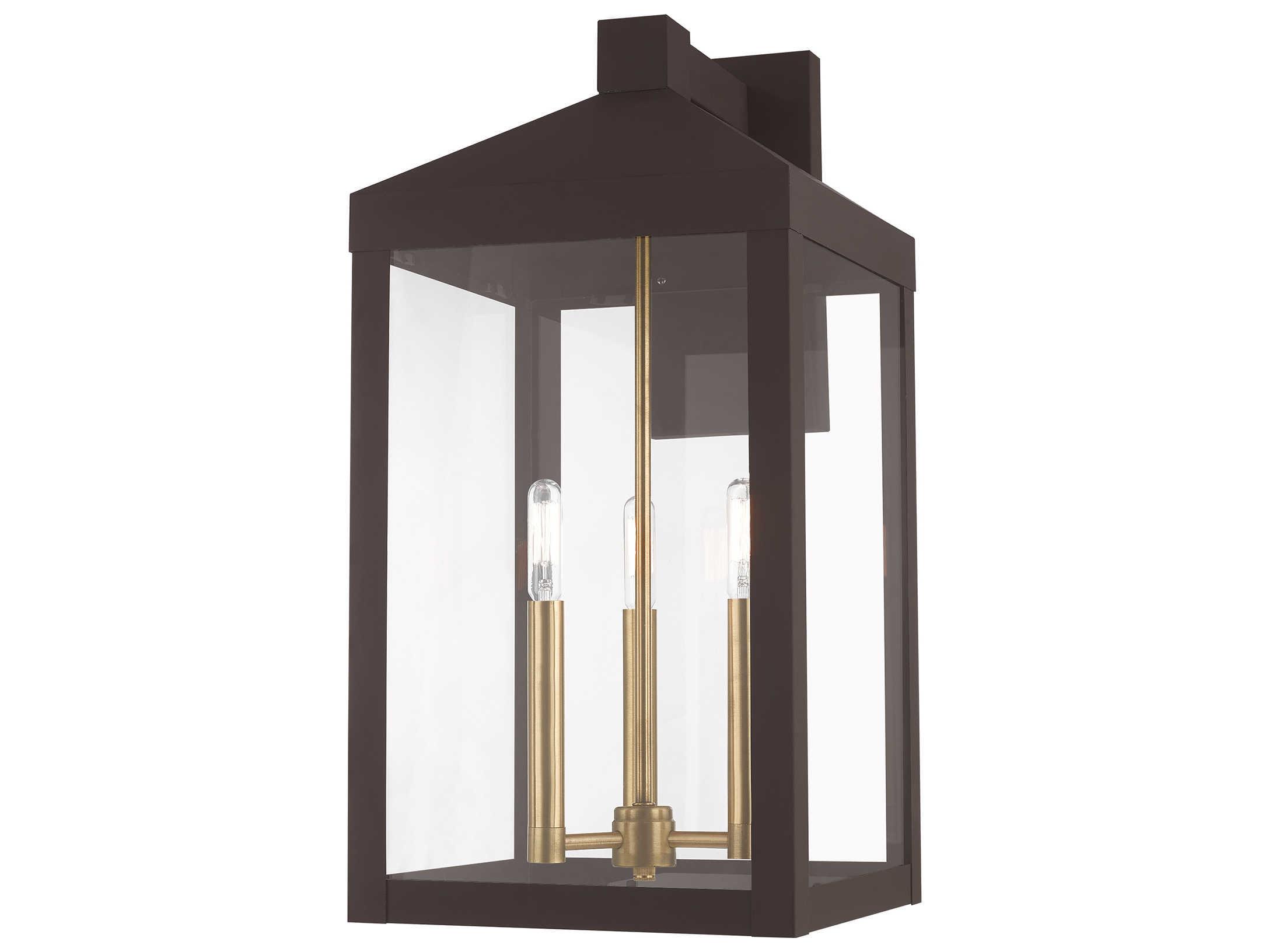 Livex Lighting Nyack 3 - Light Outdoor Wall Light