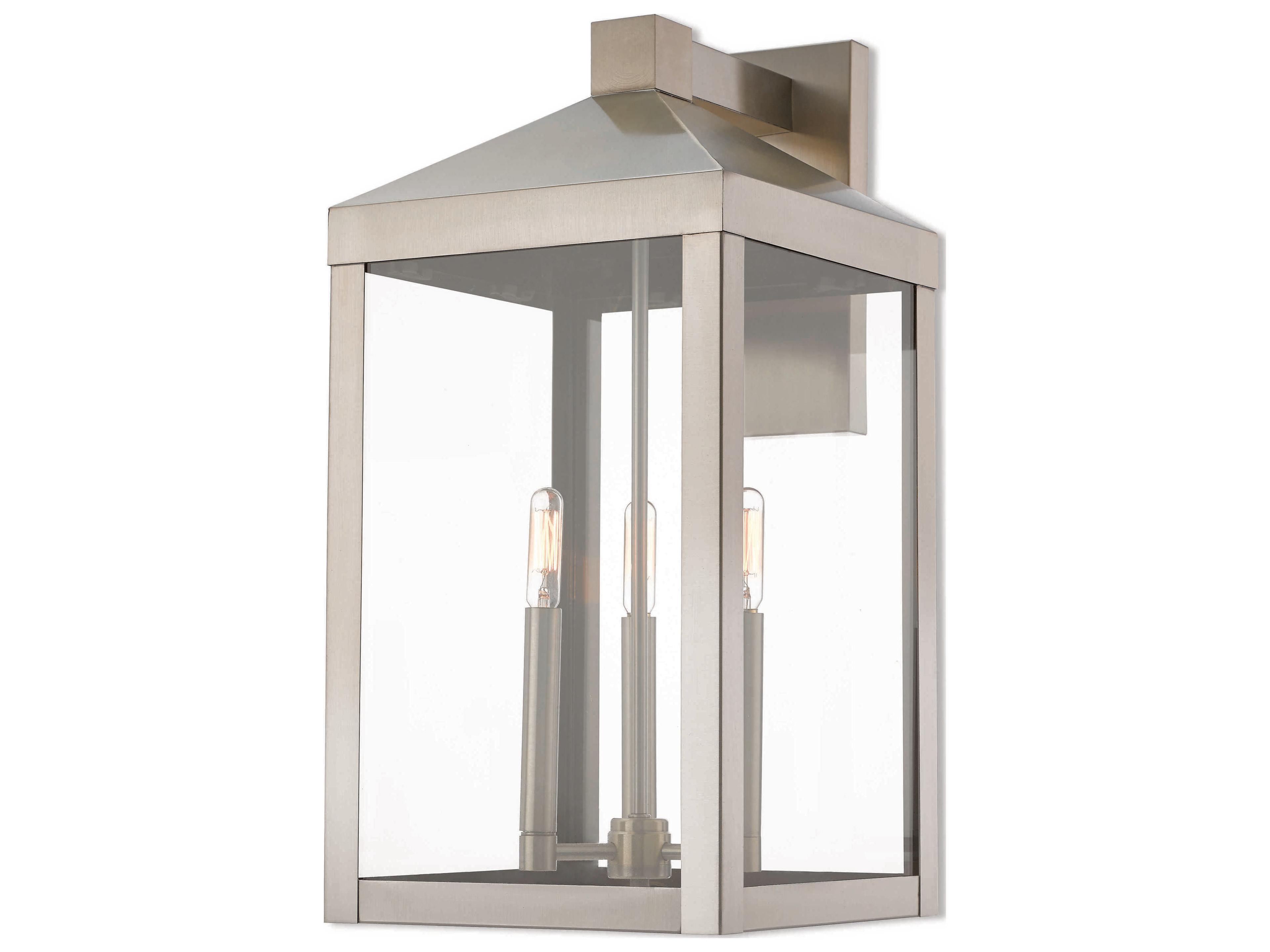 Livex Lighting Nyack 3 - Light Outdoor Wall Light