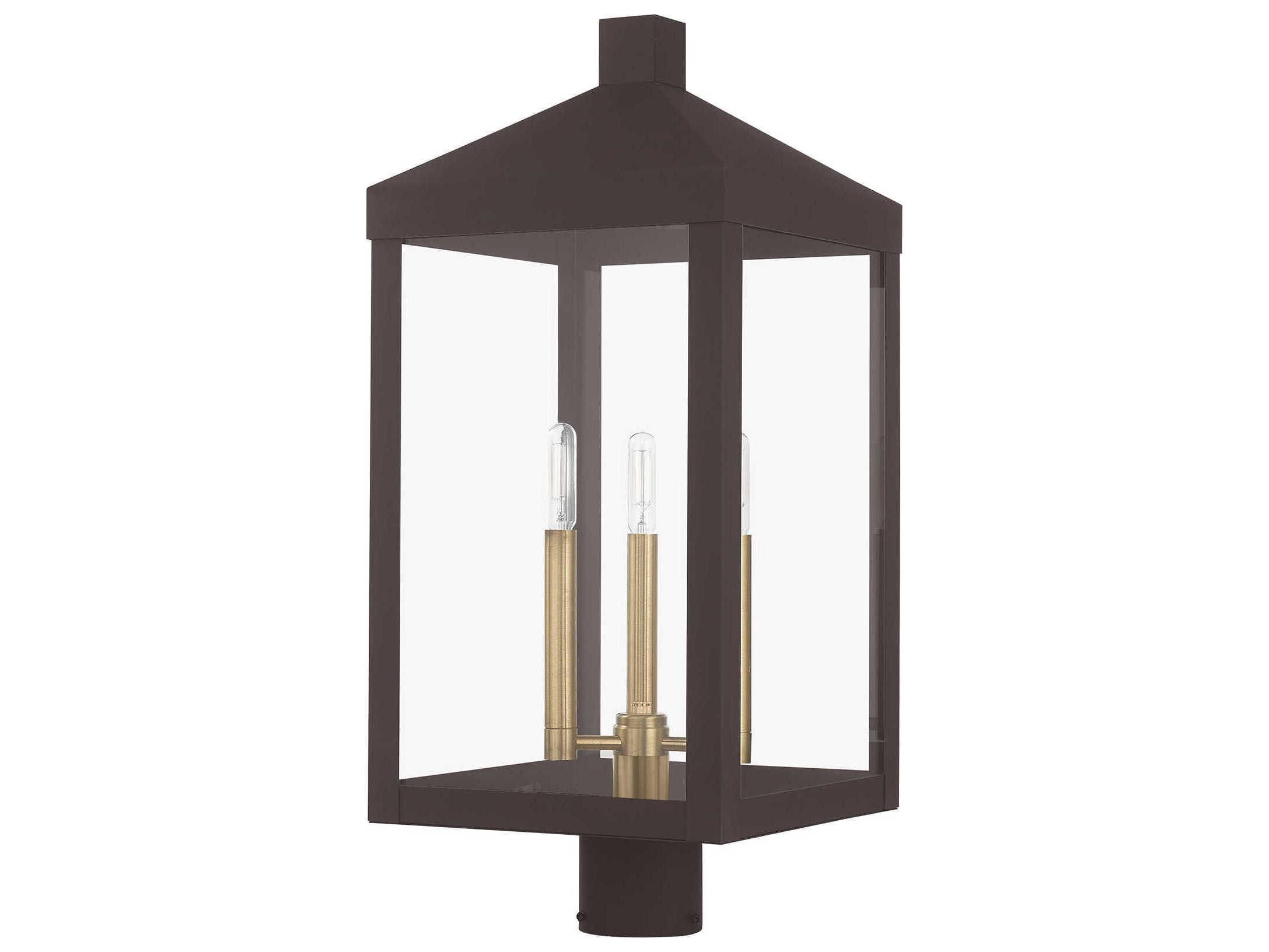 Livex Lighting Nyack 3 - Light Outdoor Post Light