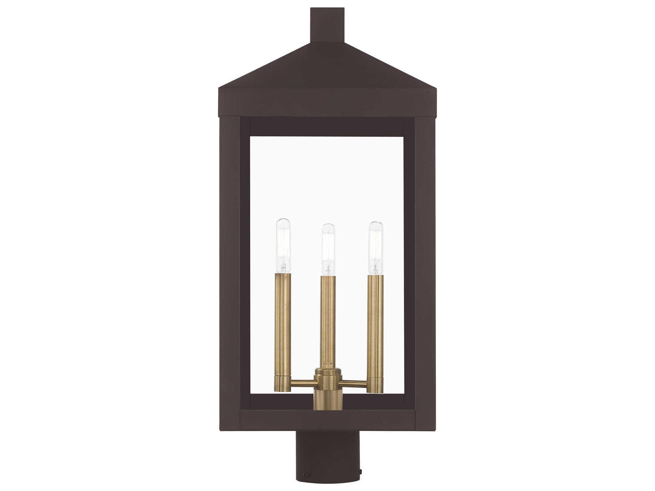 Livex Lighting Nyack 3 - Light Outdoor Post Light