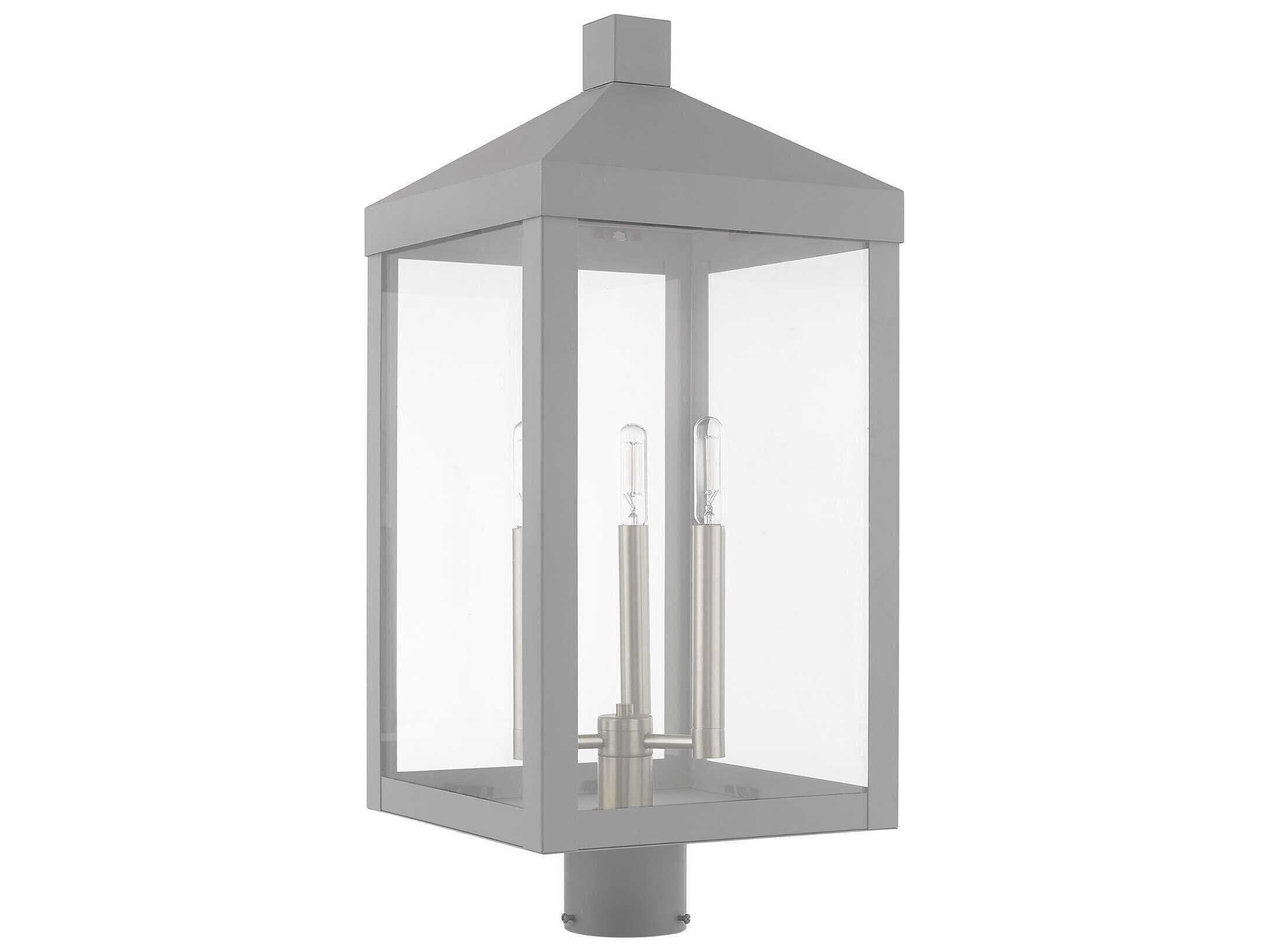 Livex Lighting Nyack 3 - Light Outdoor Post Light