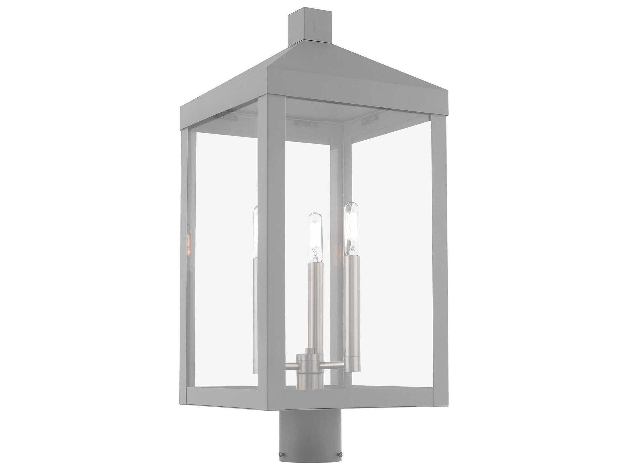 Livex Lighting Nyack 3 - Light Outdoor Post Light