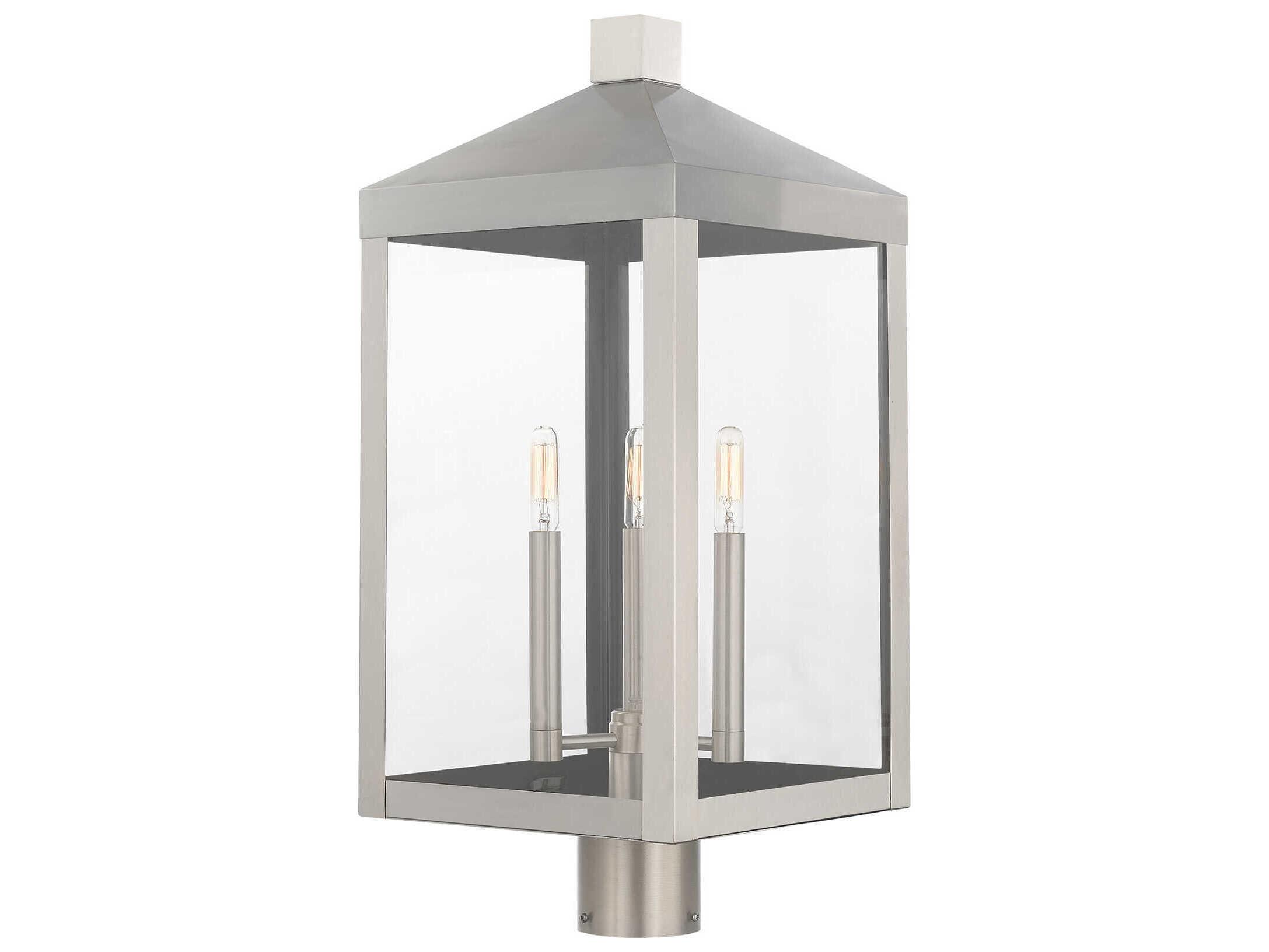 Livex Lighting Nyack 3 - Light Outdoor Post Light