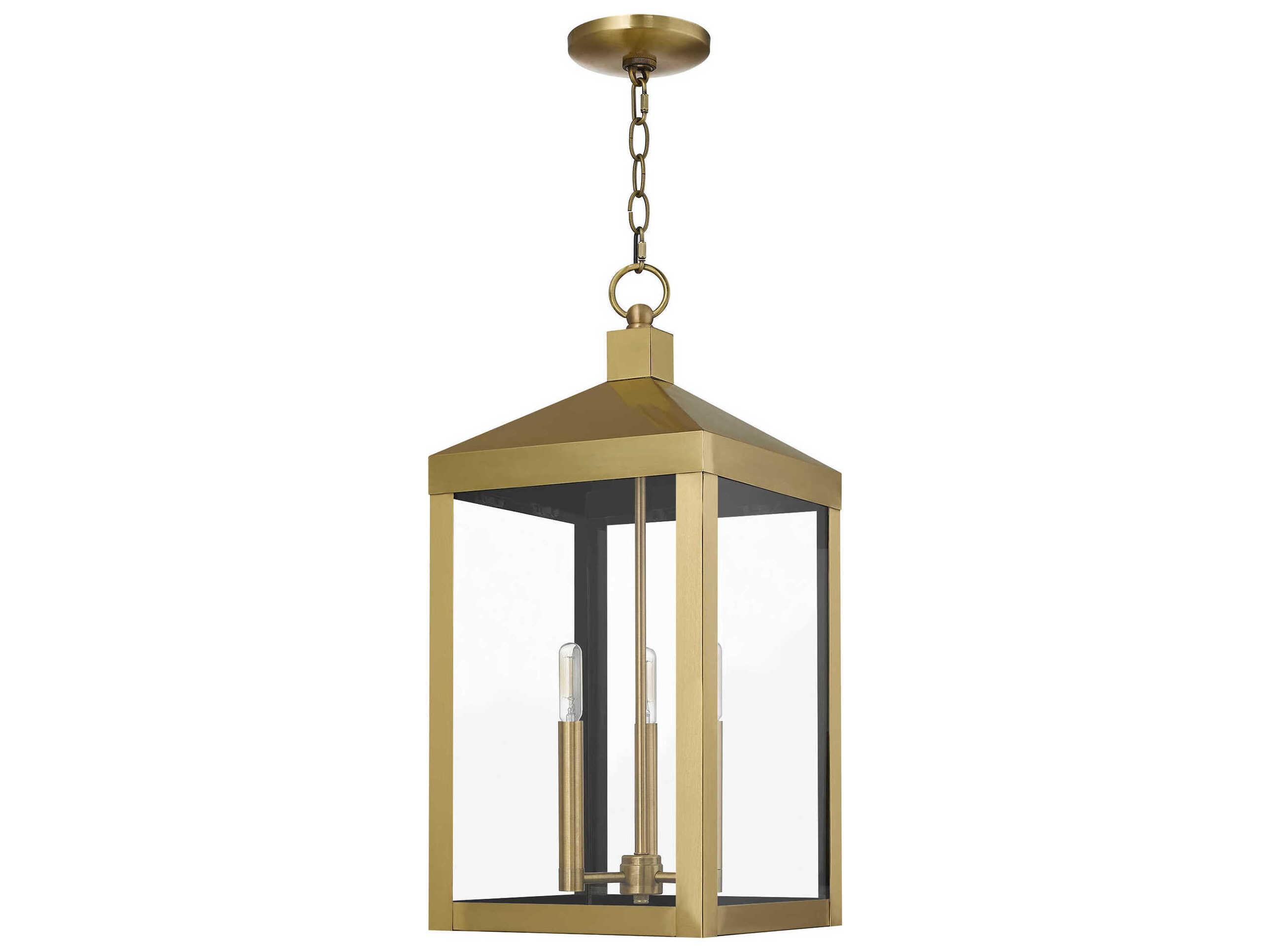 Livex Lighting Nyack 3 - Light Outdoor Hanging Light
