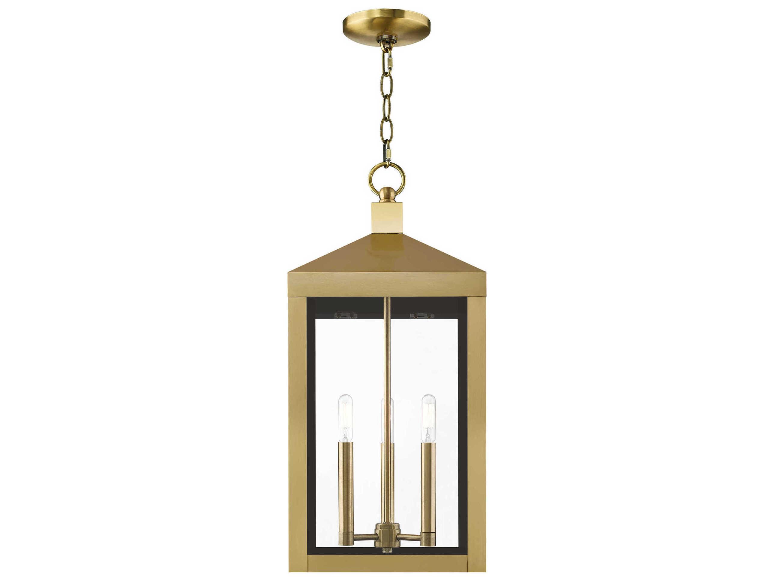 Livex Lighting Nyack 3 - Light Outdoor Hanging Light
