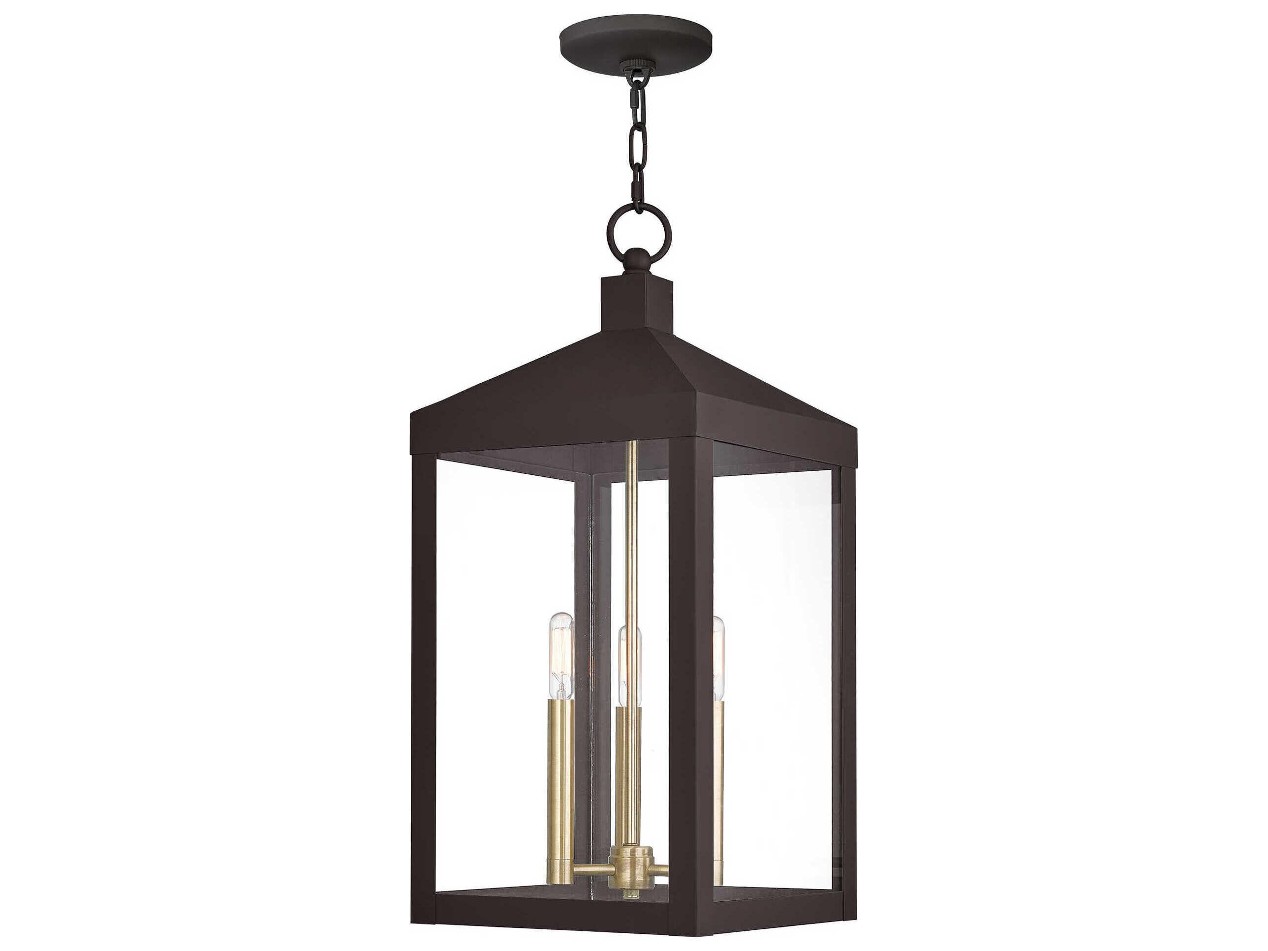 Livex Lighting Nyack 3 - Light Outdoor Hanging Light