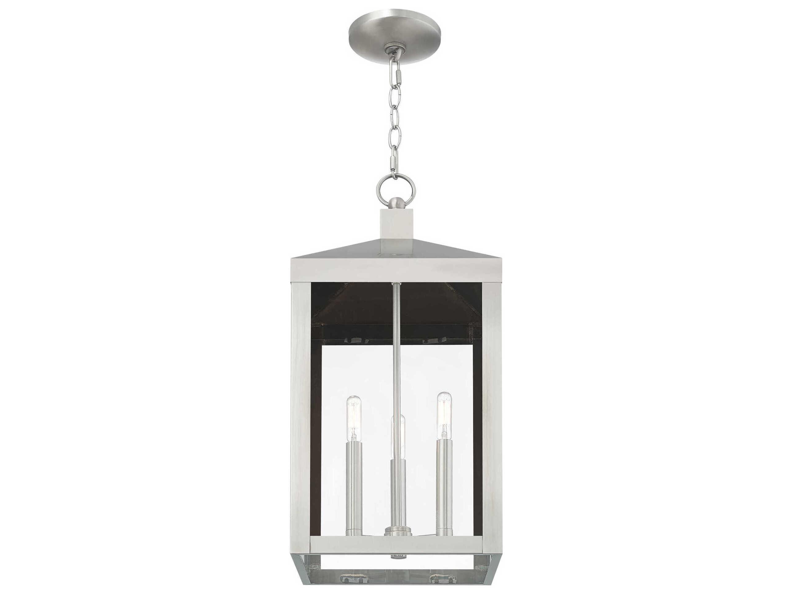Livex Lighting Nyack 3 - Light Outdoor Hanging Light