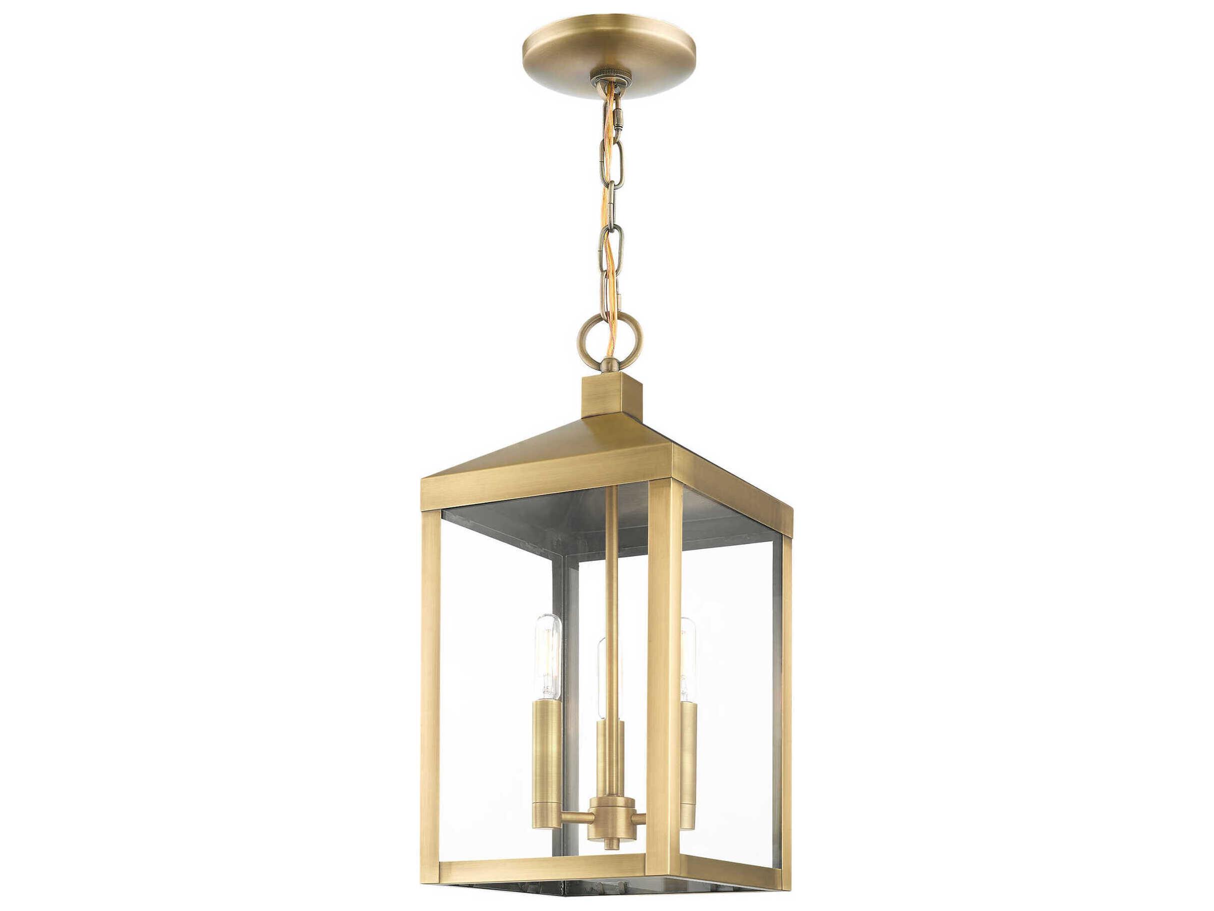 Livex Lighting Nyack 3 - Light Outdoor Hanging Light