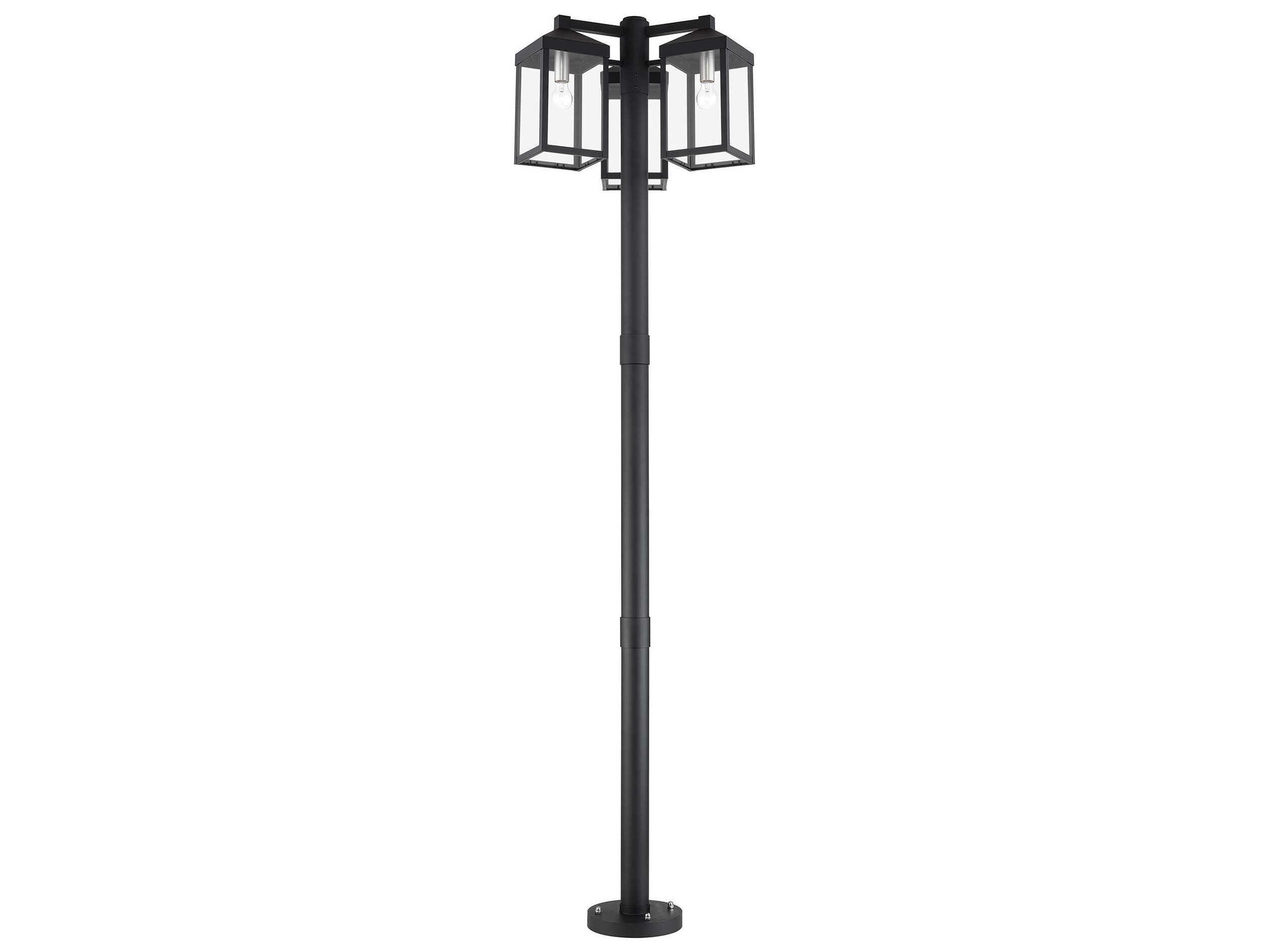 Livex Lighting Nyack 3-Light Outdoor Post Light