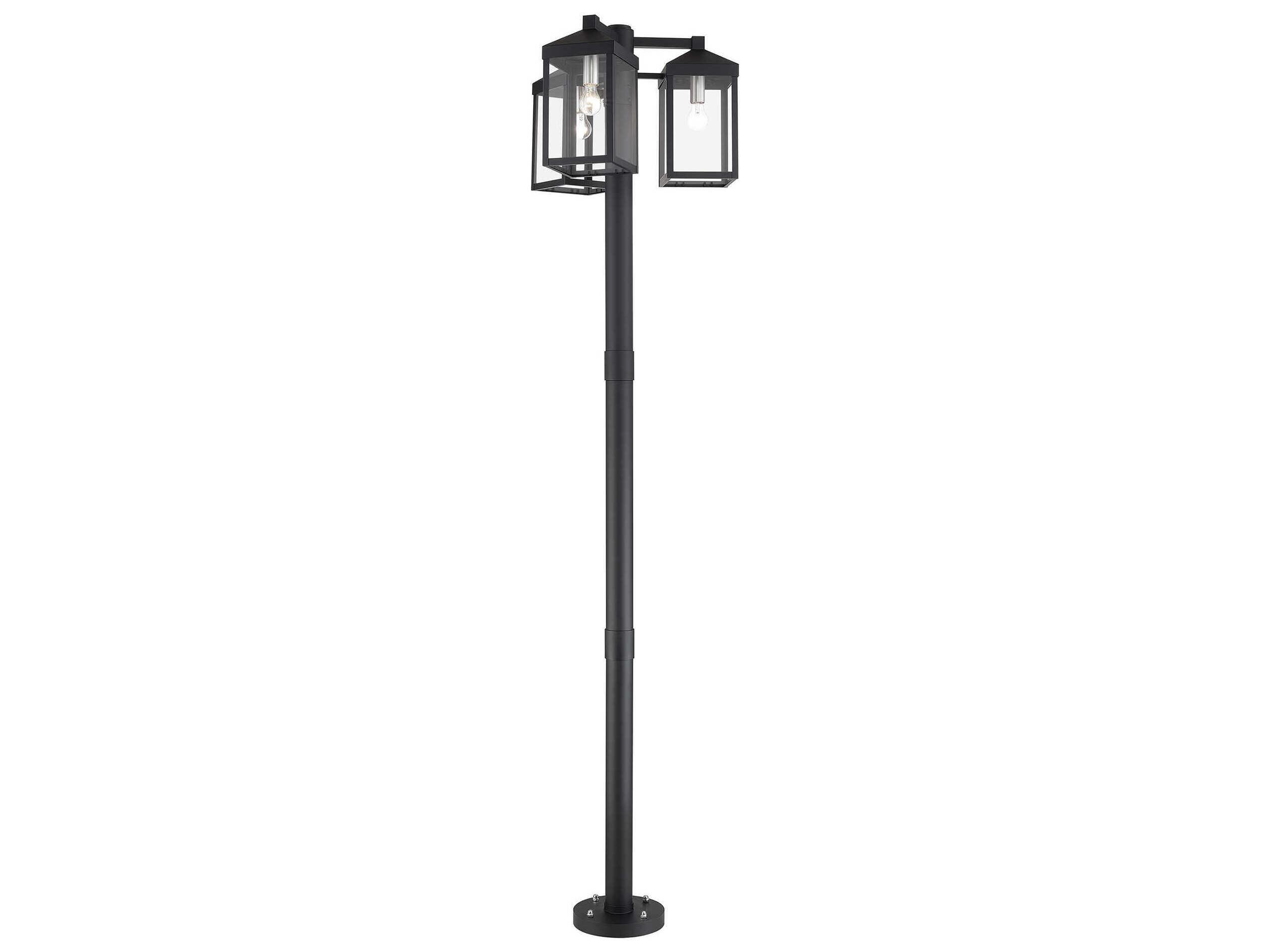 Livex Lighting Nyack 3-Light Outdoor Post Light