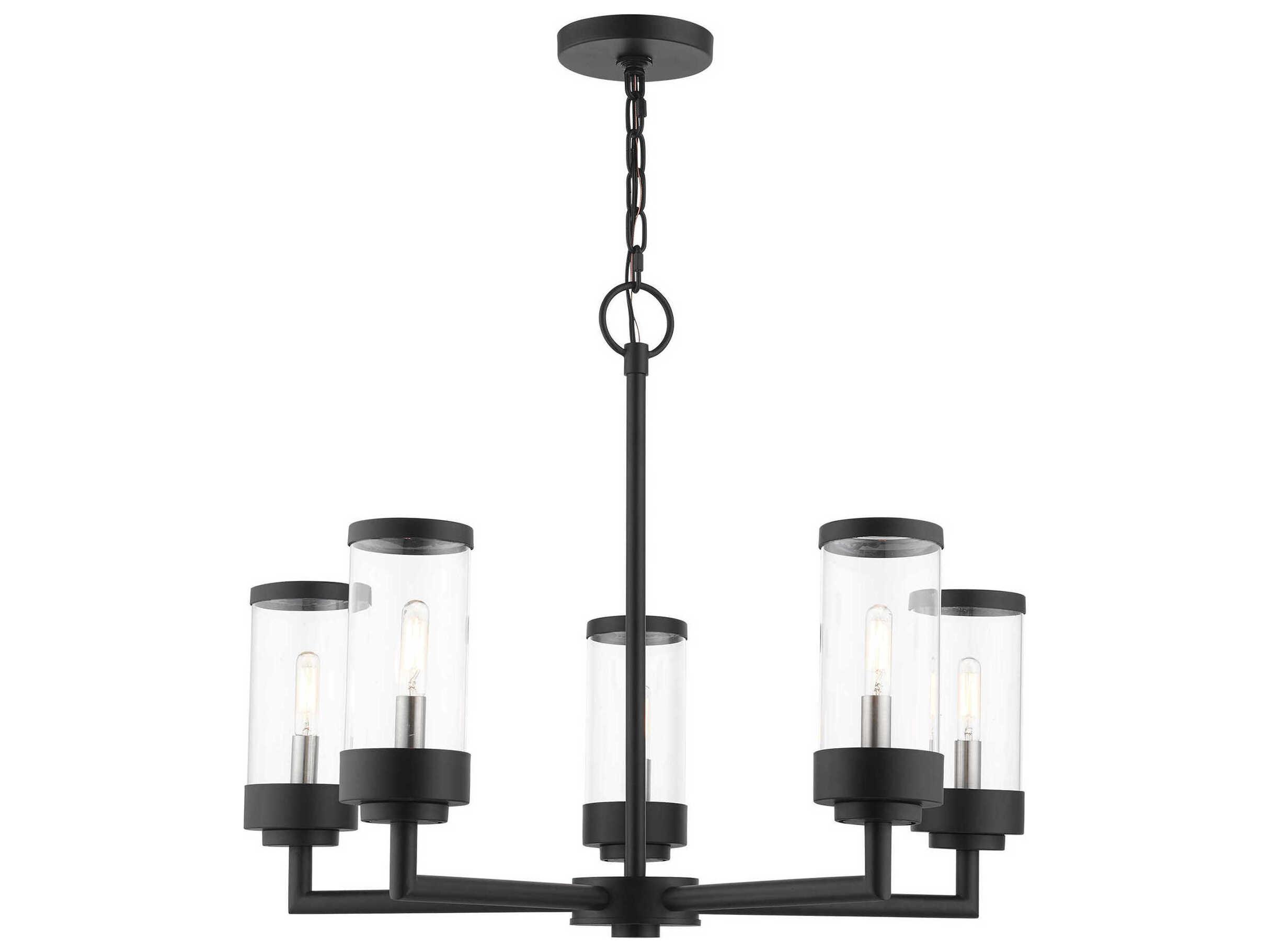 Livex Lighting Hillcrest 5 - Light Outdoor Hanging Light