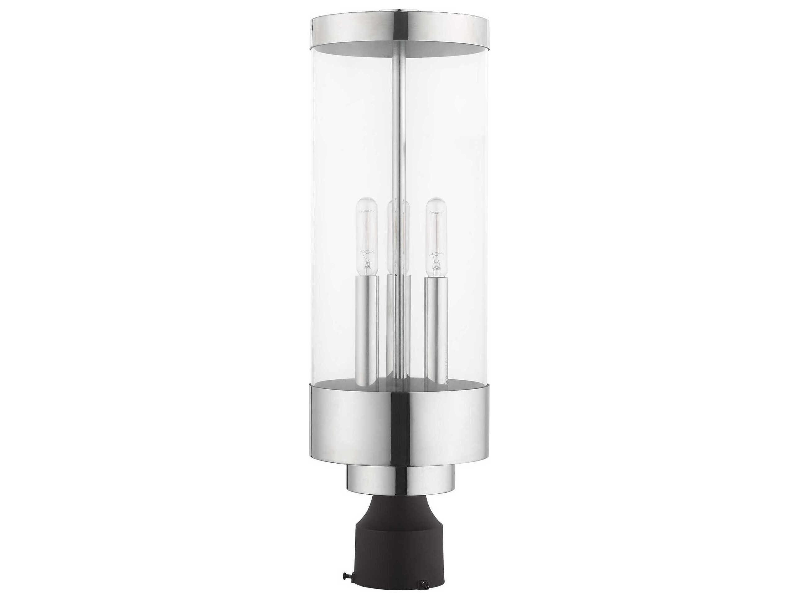 Livex Lighting Hillcrest 3 - Light Outdoor Post Light