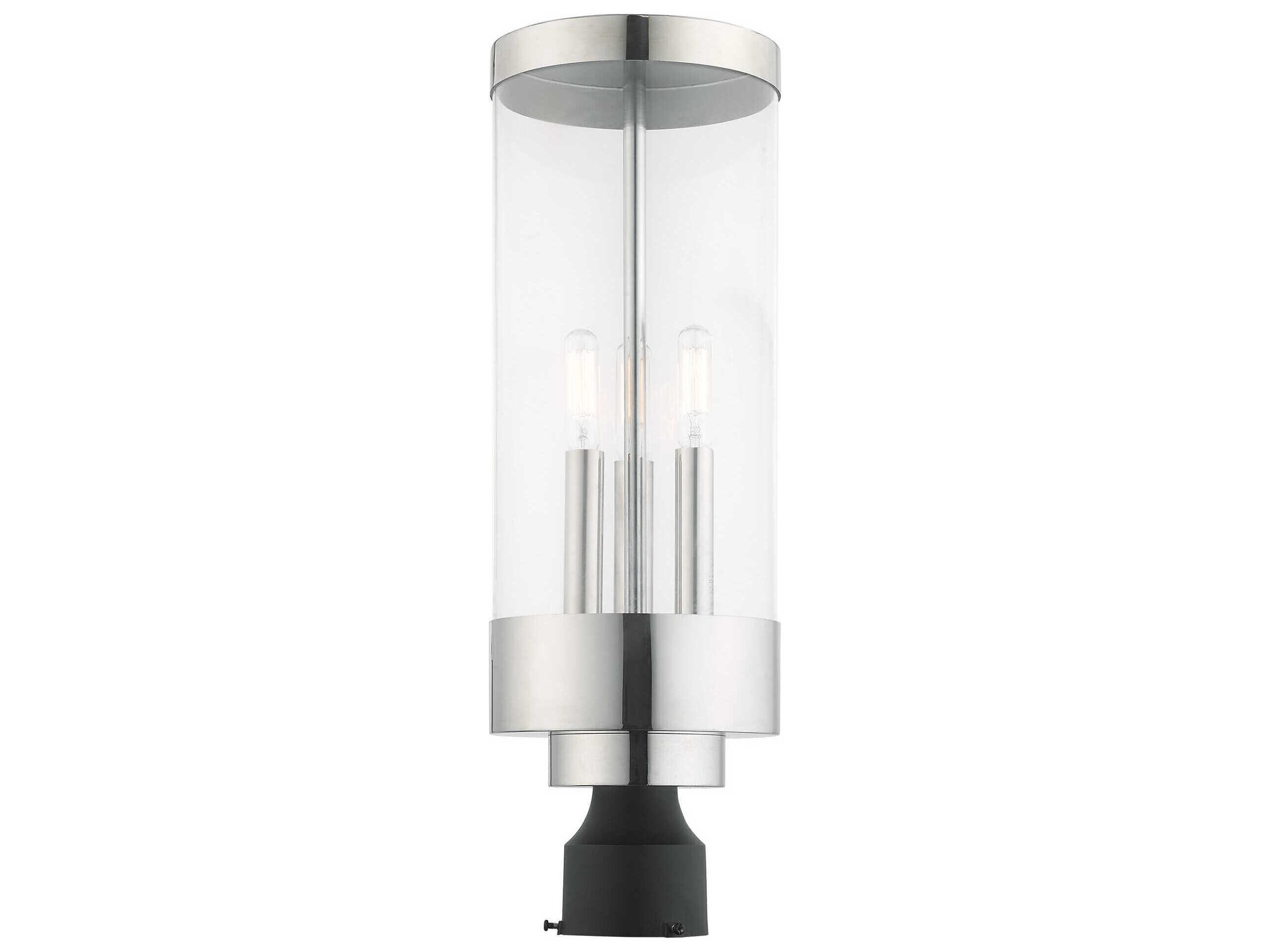 Livex Lighting Hillcrest 3 - Light Outdoor Post Light