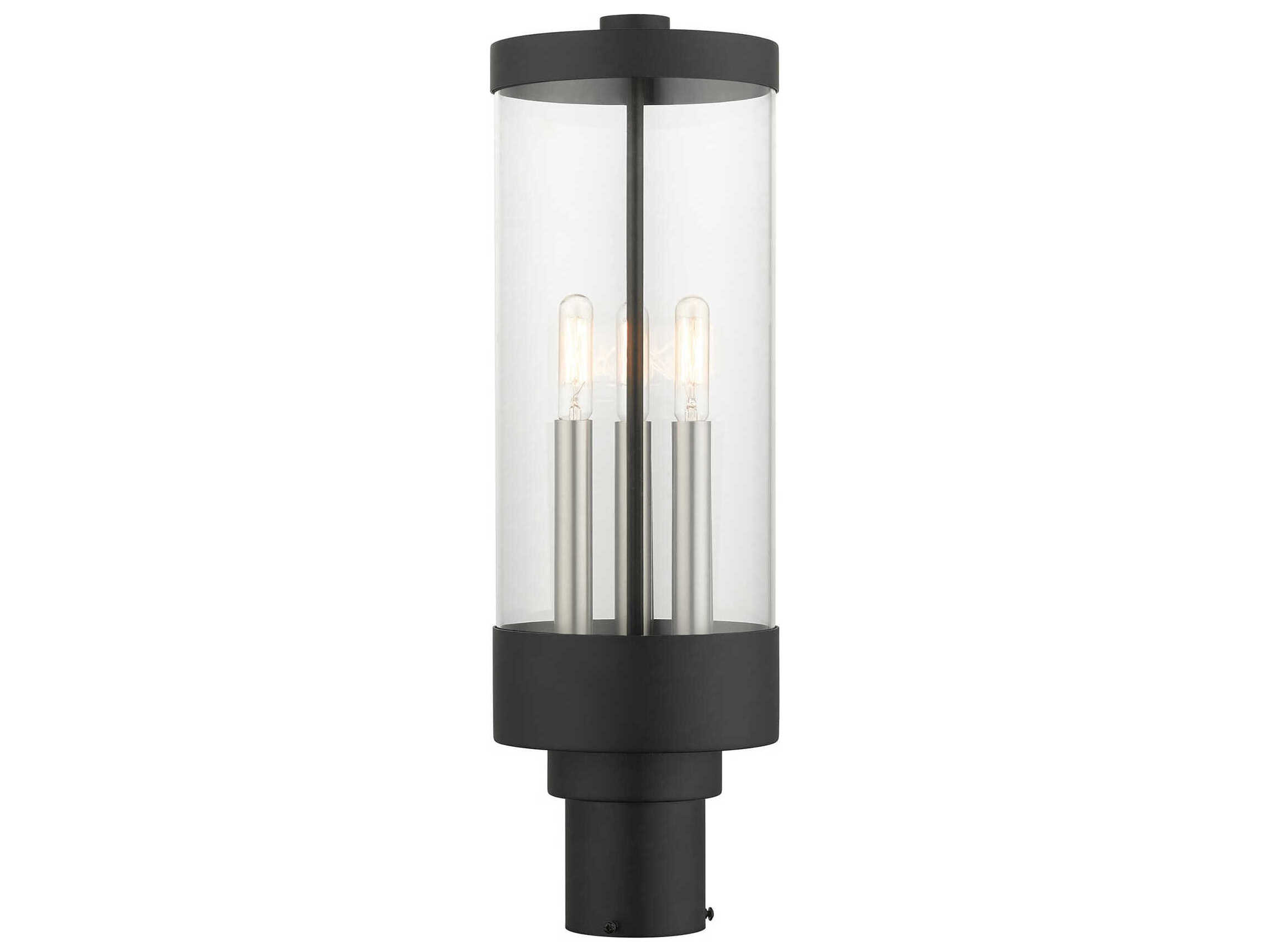 Livex Lighting Hillcrest 3 - Light Outdoor Post Light