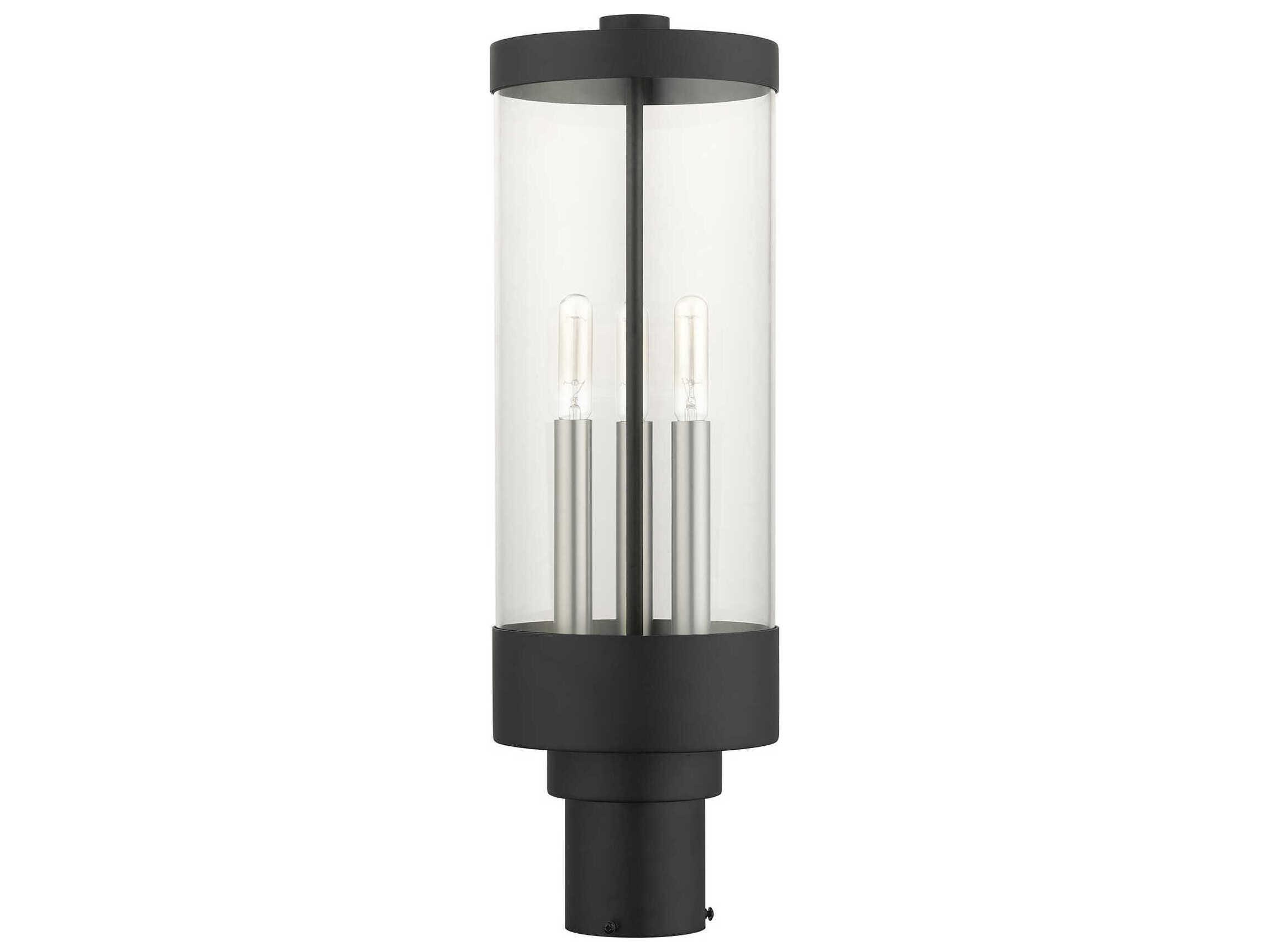 Livex Lighting Hillcrest 3 - Light Outdoor Post Light