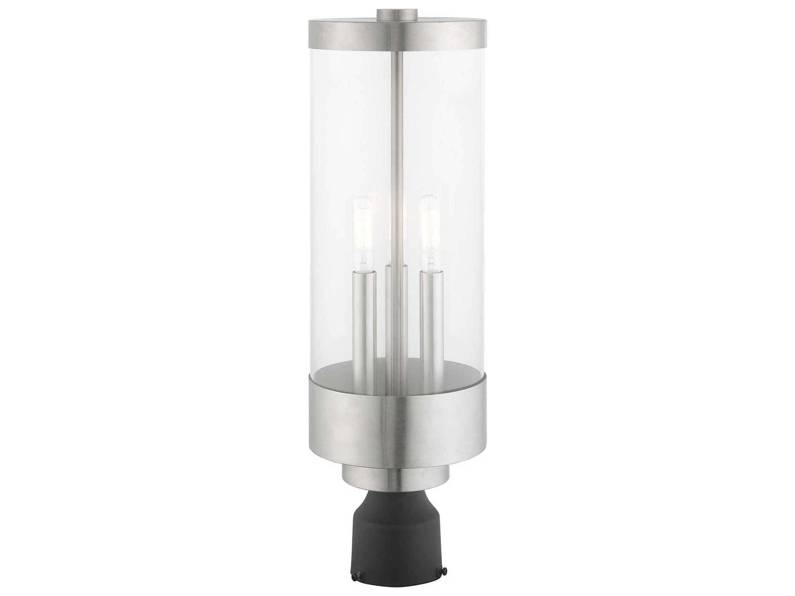 Livex Lighting Hillcrest 3 - Light Outdoor Post Light