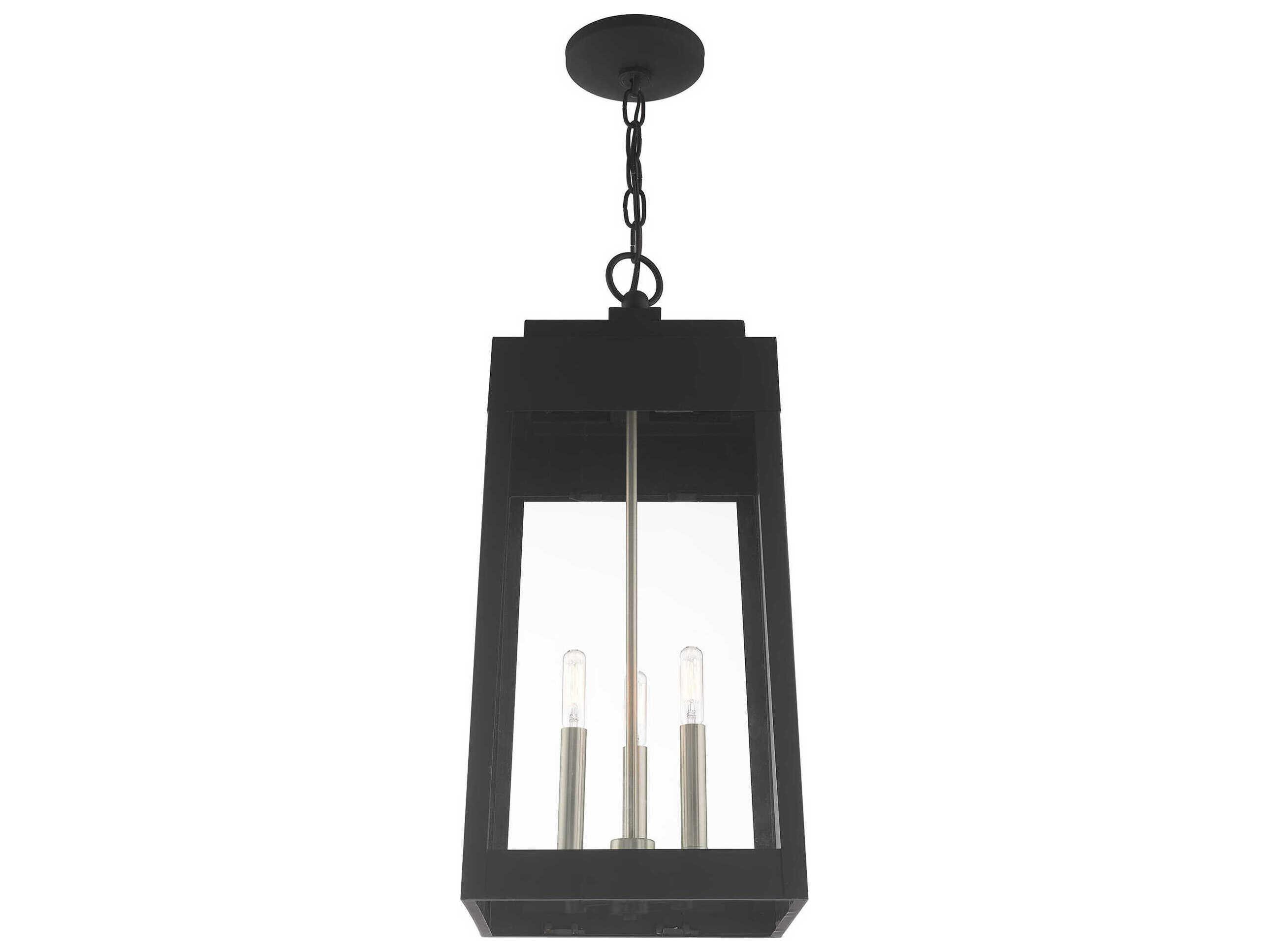 Livex Lighting Oslo 3 - Light Outdoor Hanging Light