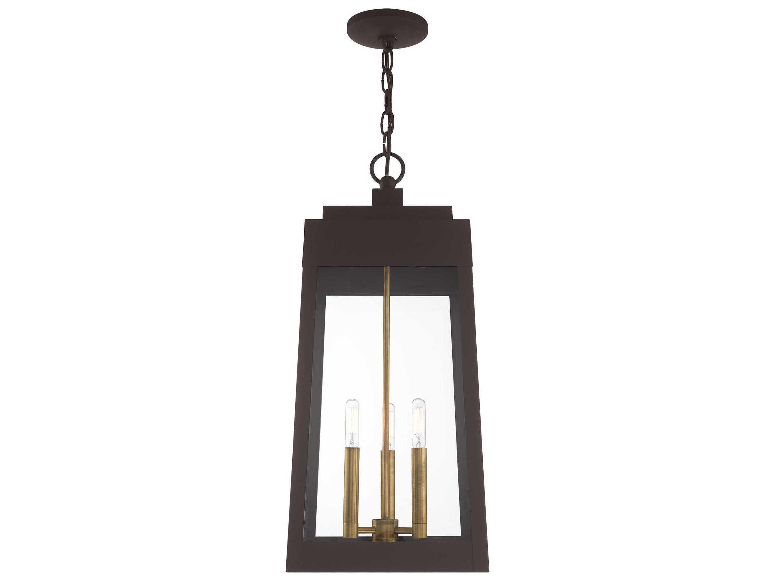 Livex Lighting Oslo 3 - Light Outdoor Hanging Light
