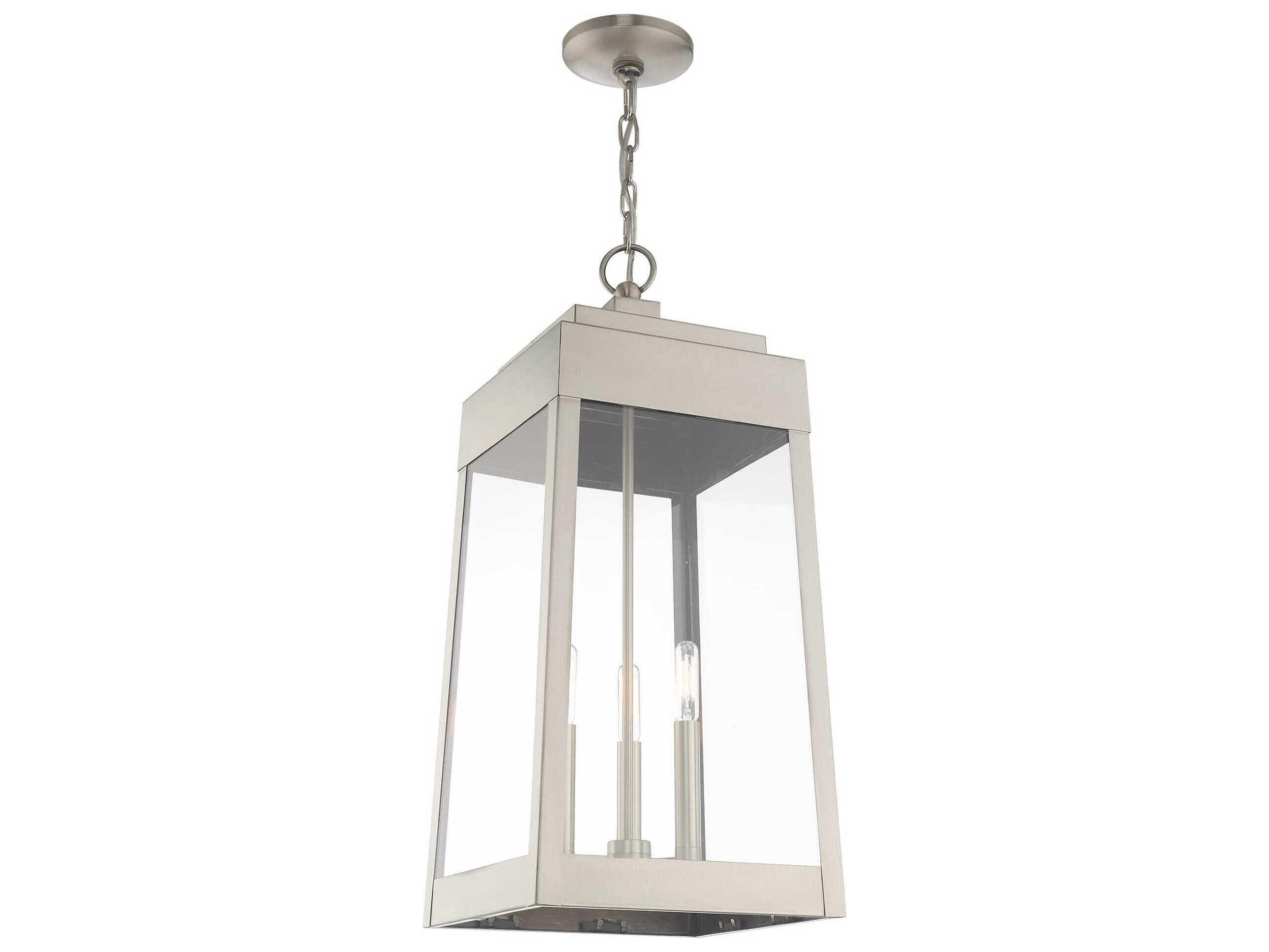 Livex Lighting Oslo 3 - Light Outdoor Hanging Light