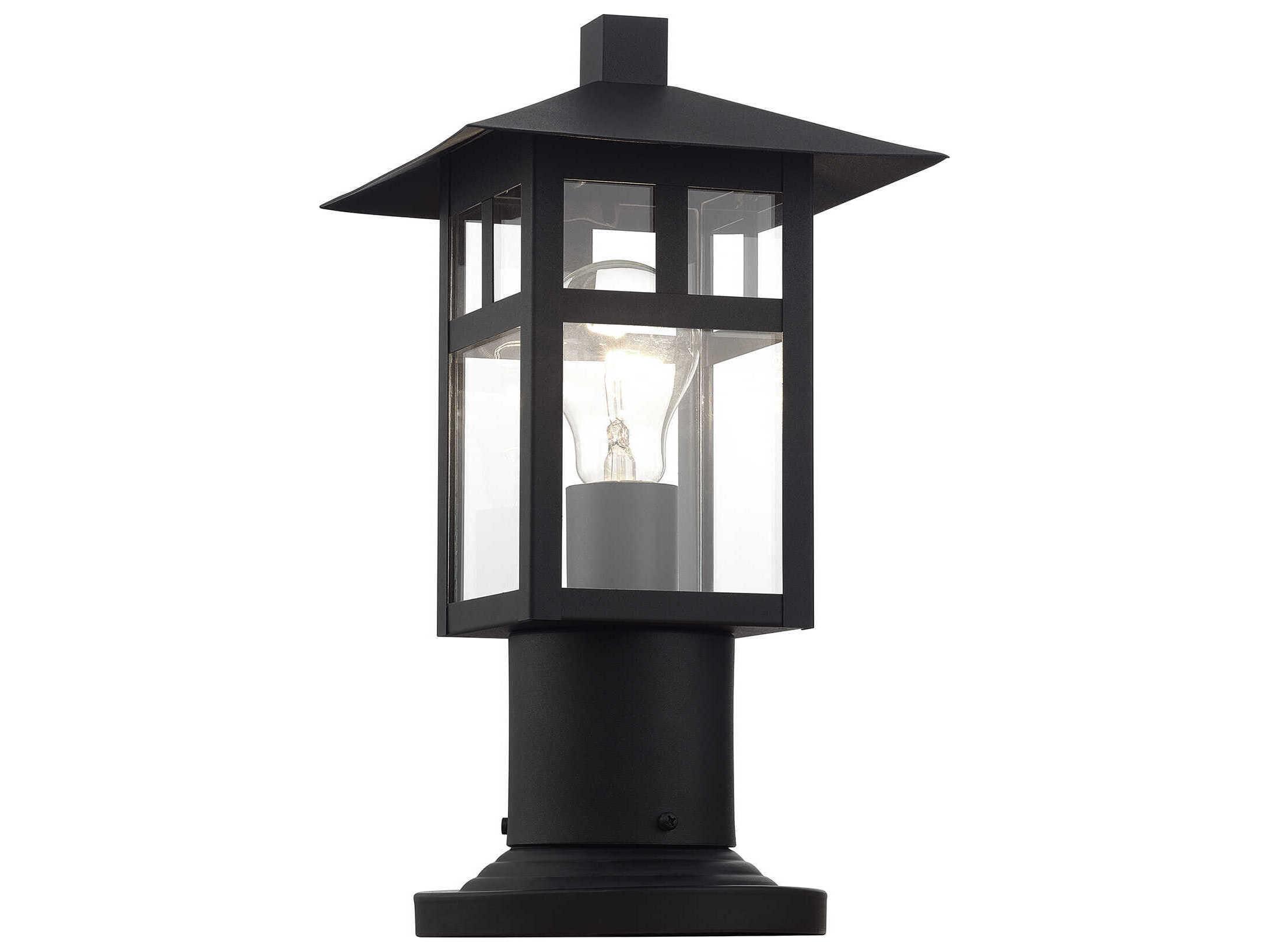 Livex Lighting Crestlake 1-Light Outdoor Post Light