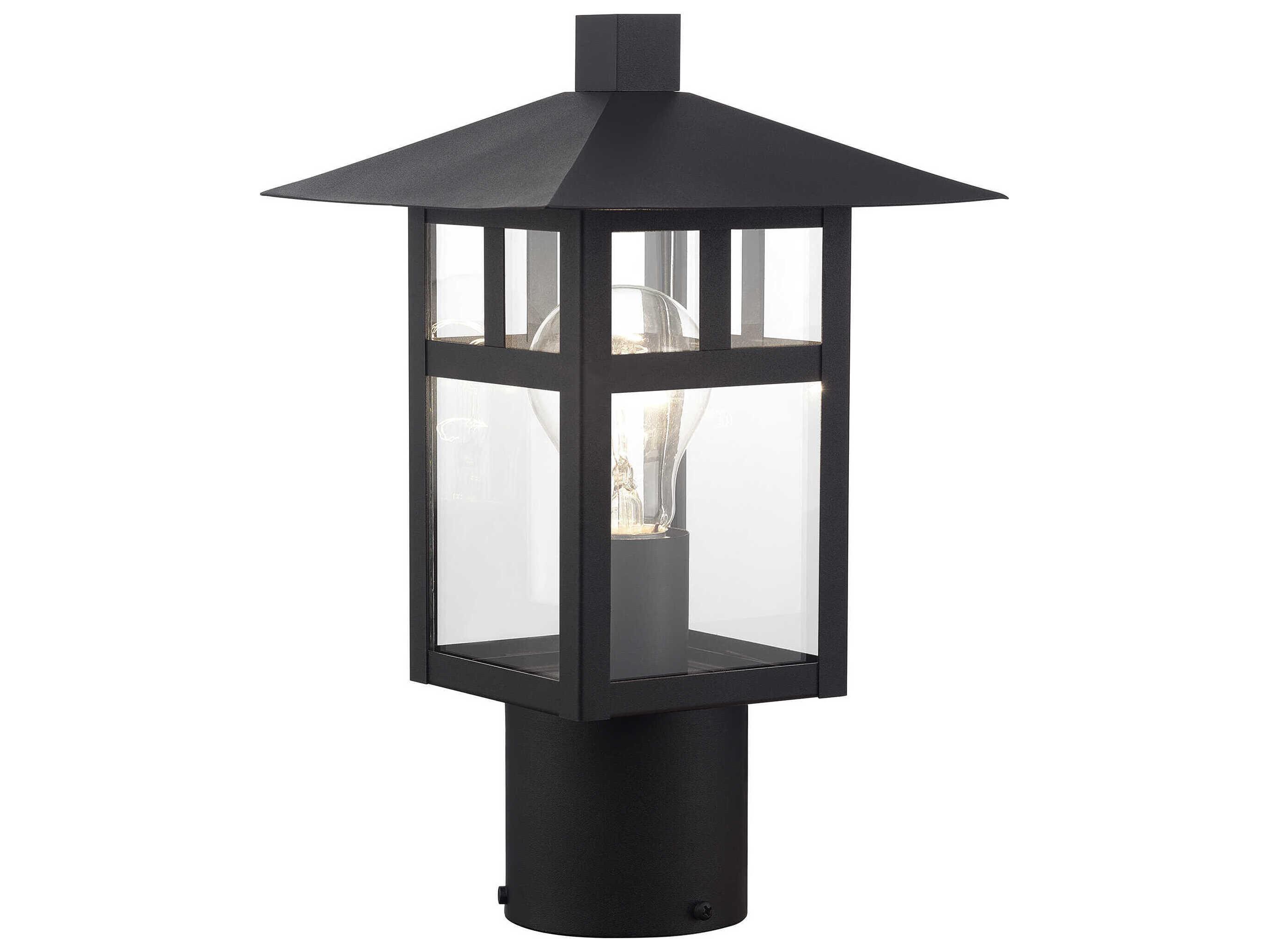 Livex Lighting Crestlake 1-Light Outdoor Post Light