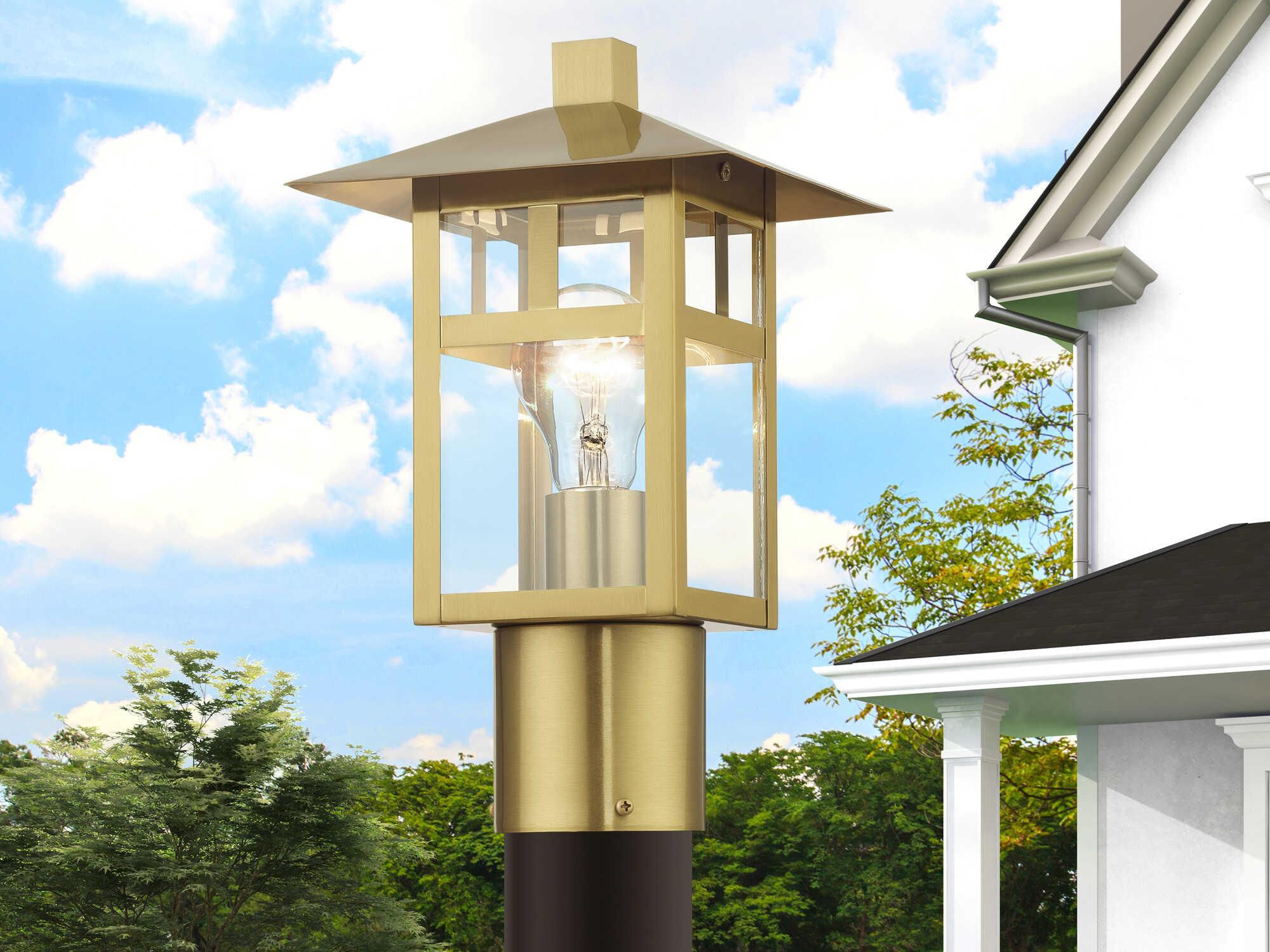 Livex Lighting Crestlake 1-Light Outdoor Post Light