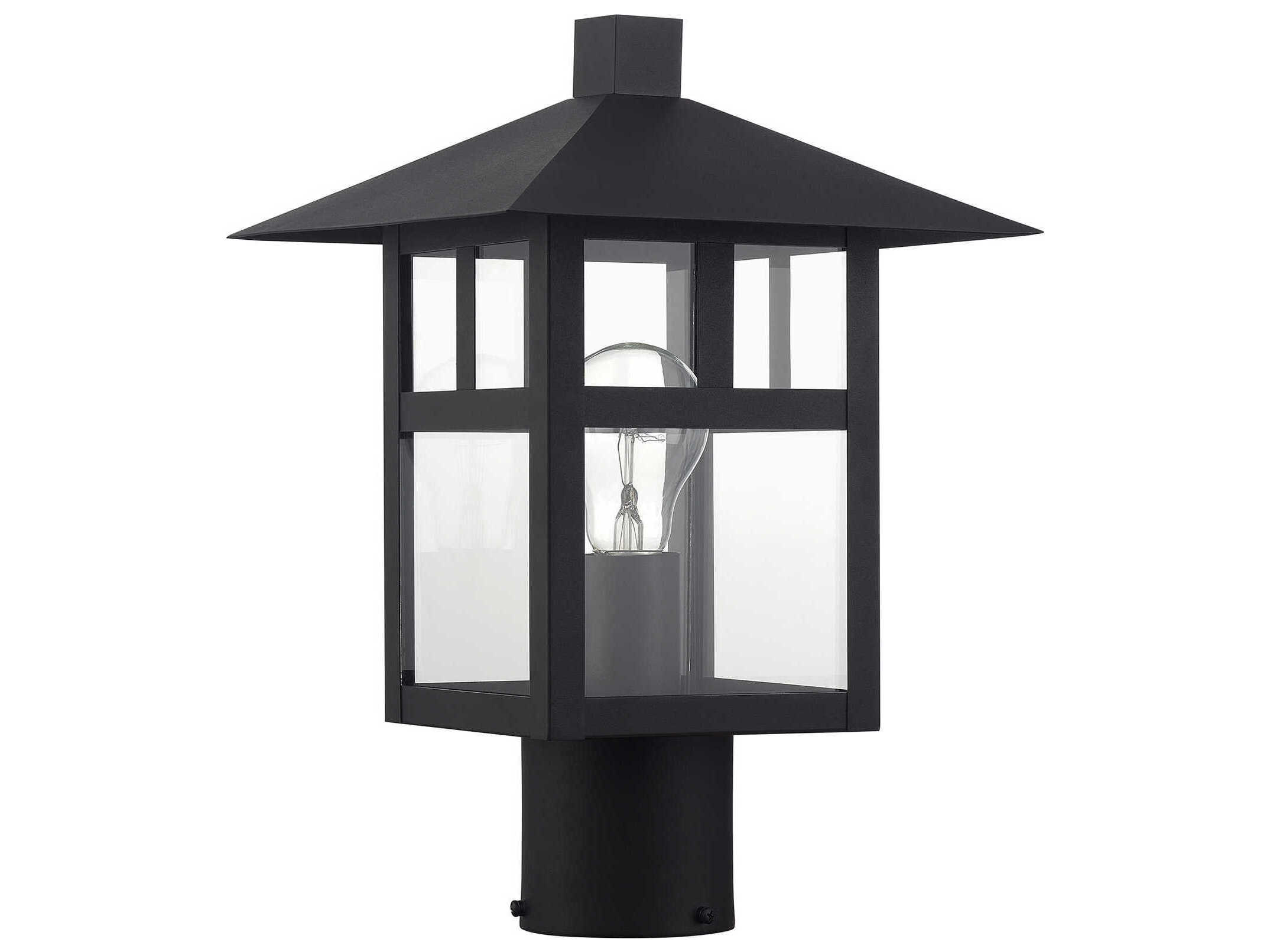 Livex Lighting Crestlake 1-Light Outdoor Post Light
