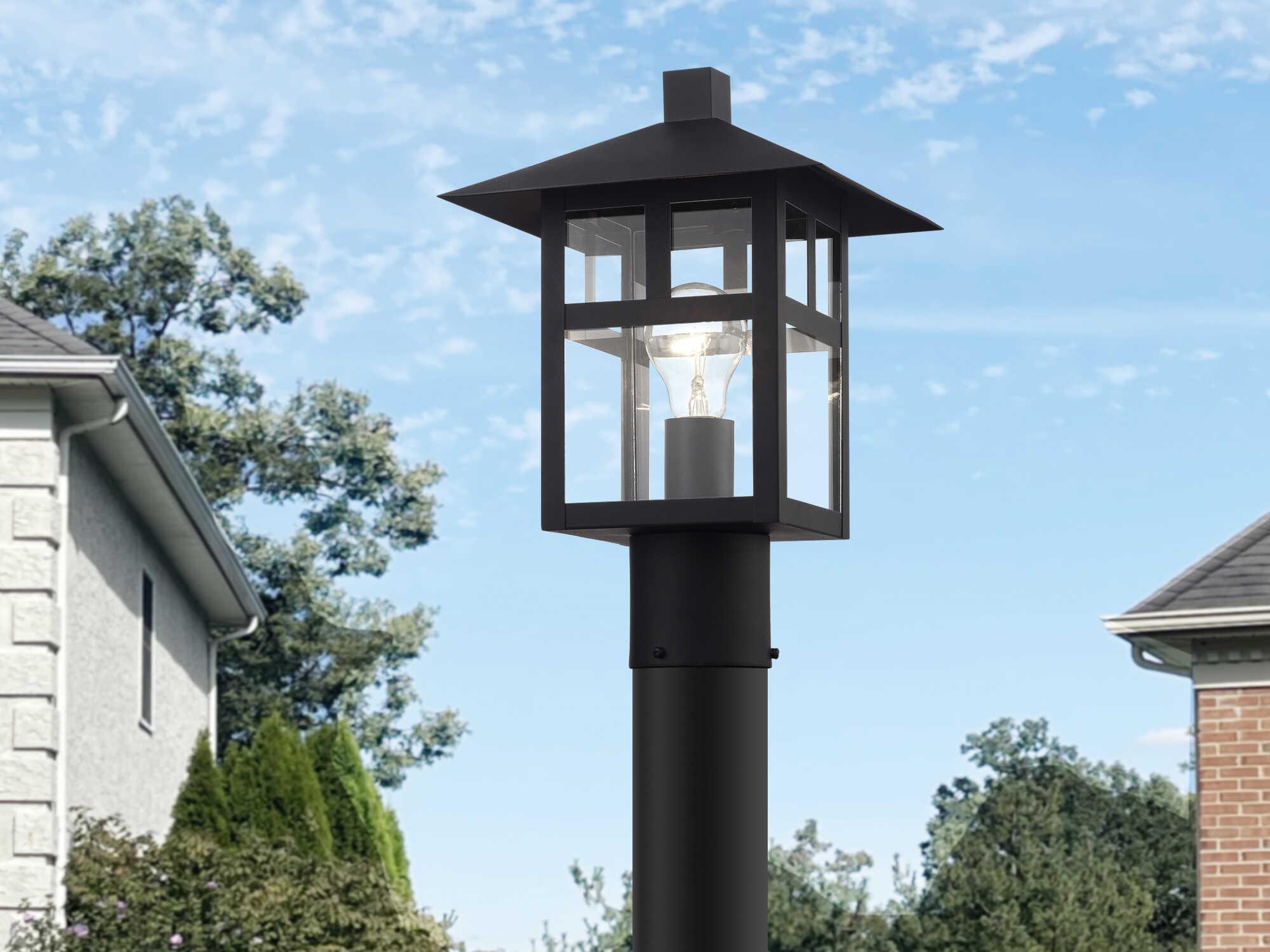 Livex Lighting Crestlake 1-Light Outdoor Post Light