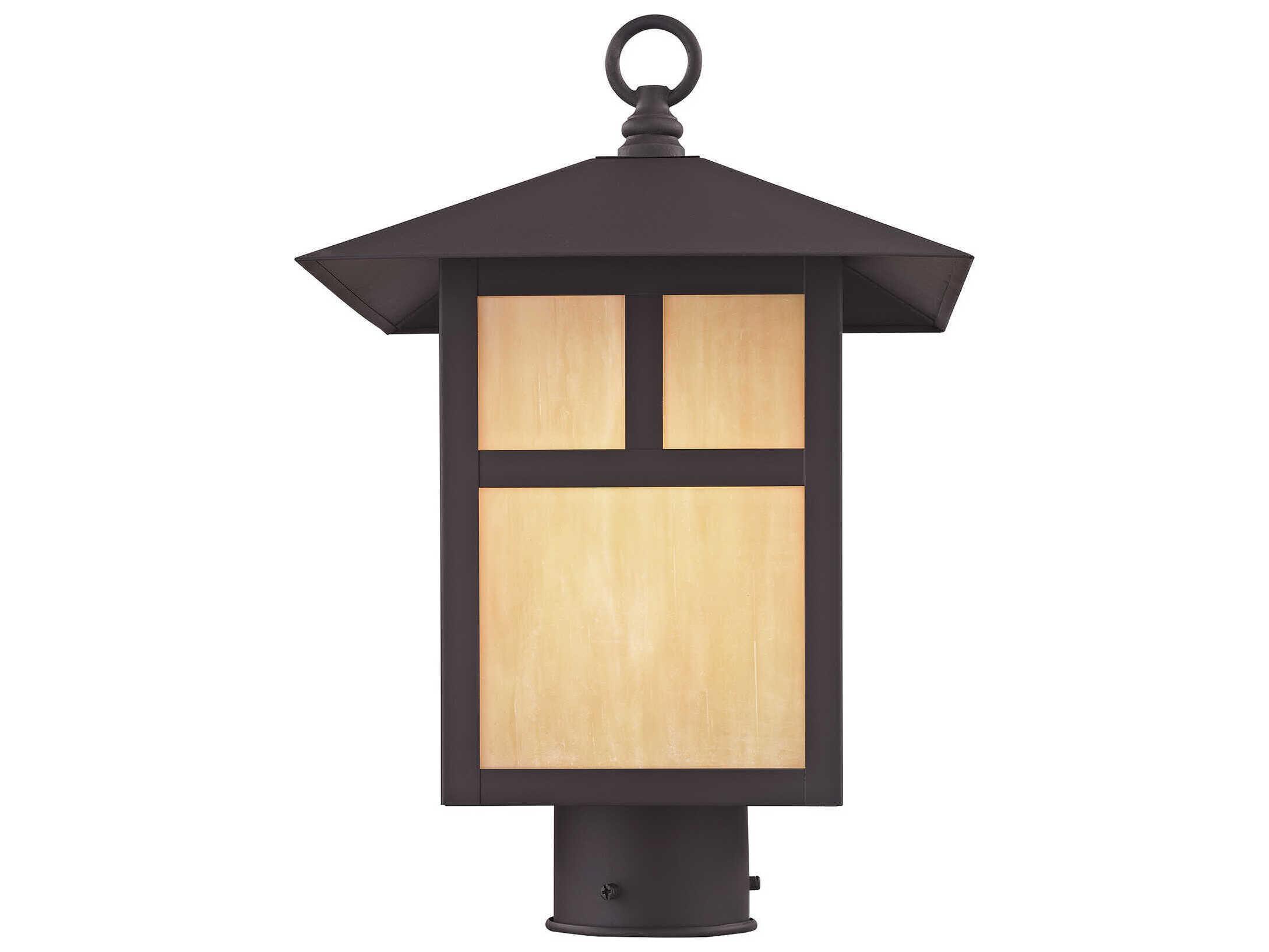 Livex Lighting Montclair Mission 1 - Light Outdoor Post Light