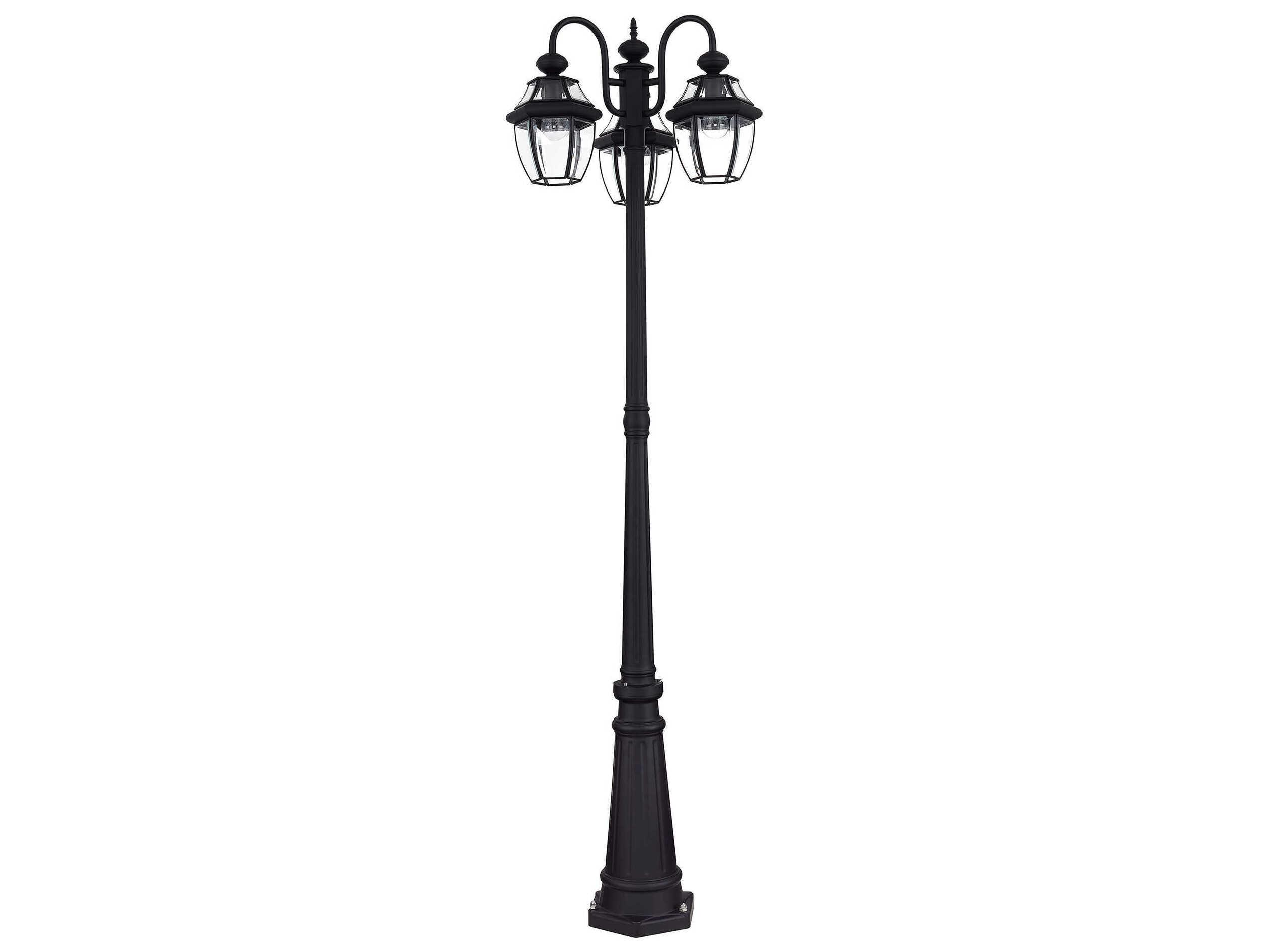 Livex Lighting Monterey 3-Light Outdoor Post Light