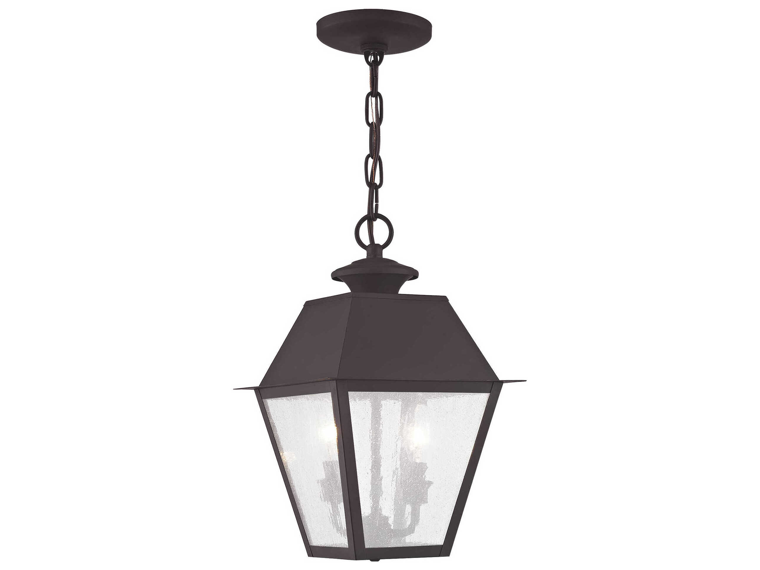 Livex Lighting Mansfield 2 - Light Outdoor Hanging Light