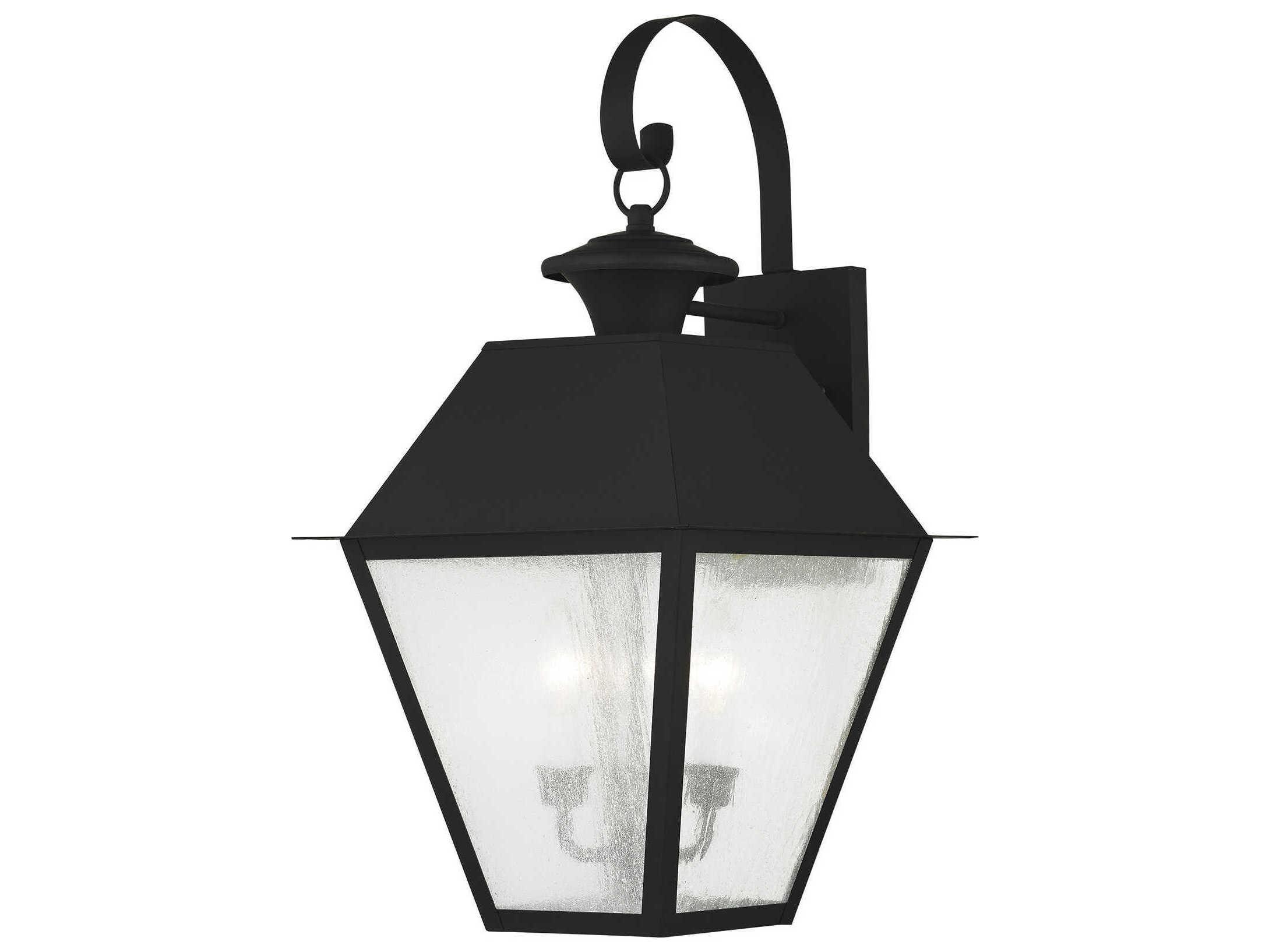 Livex Lighting Mansfield 3 - Light Outdoor Wall Light