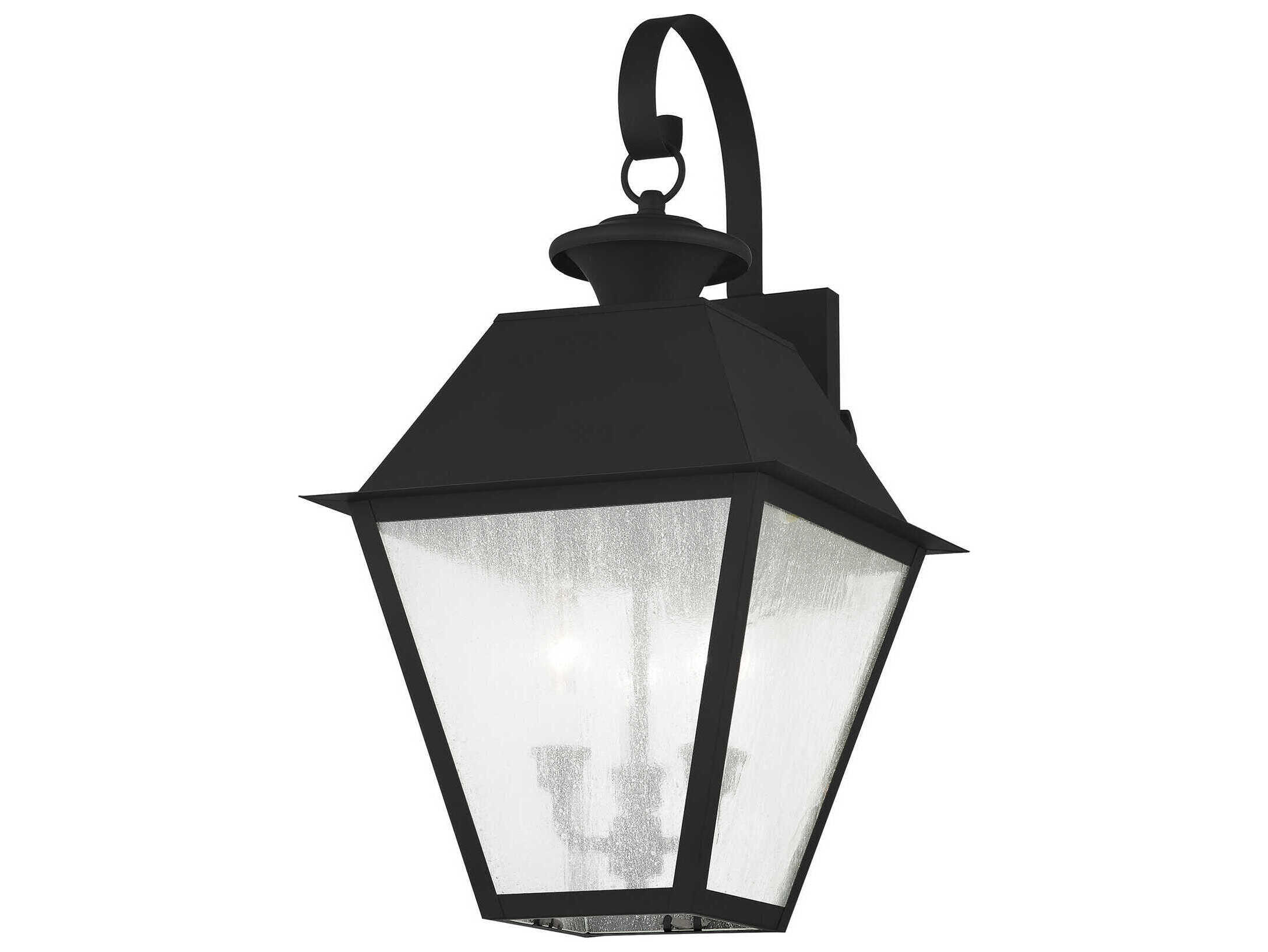 Livex Lighting Mansfield 3 - Light Outdoor Wall Light