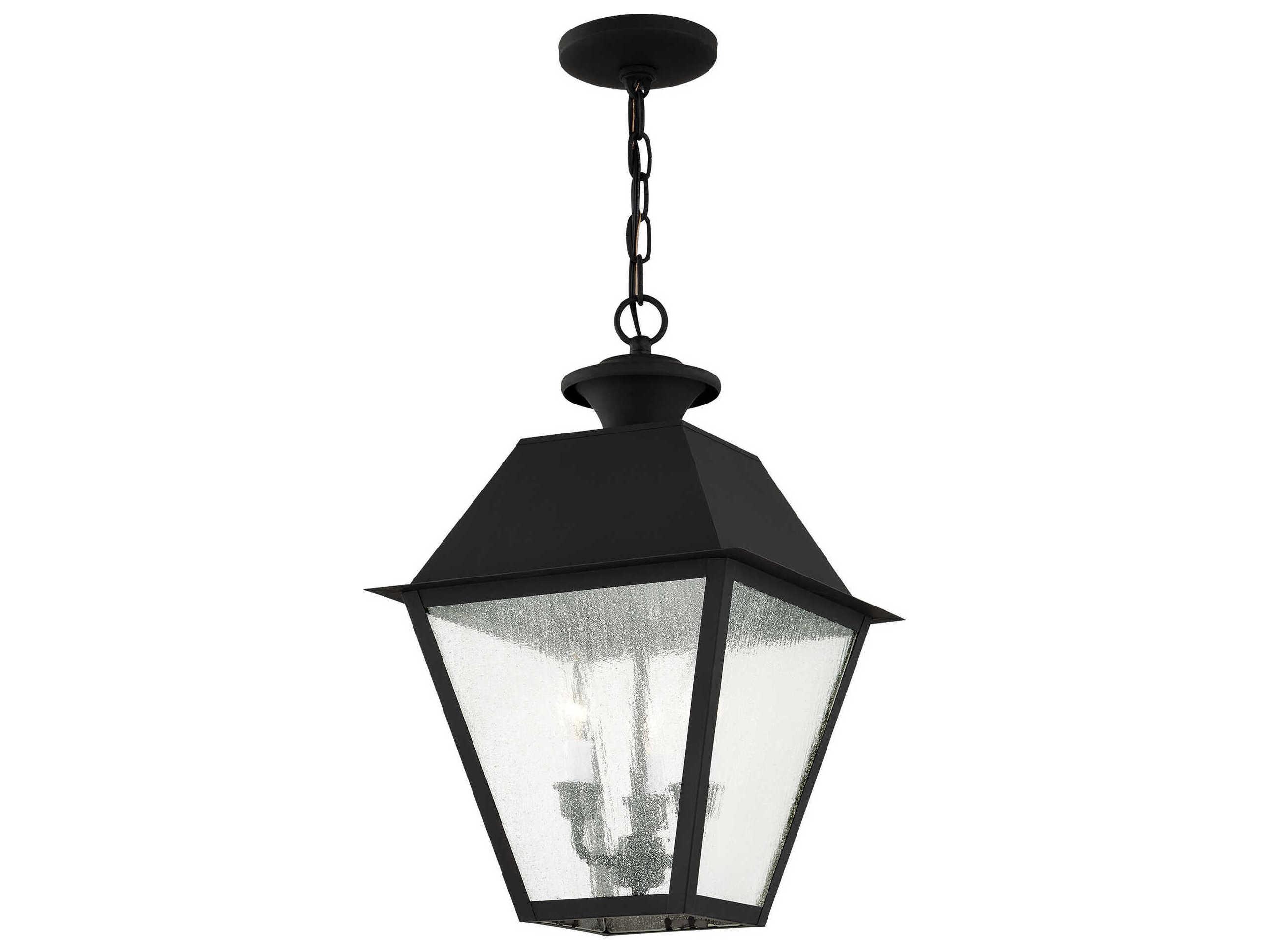 Livex Lighting Mansfield 3 - Light Outdoor Ceiling Light