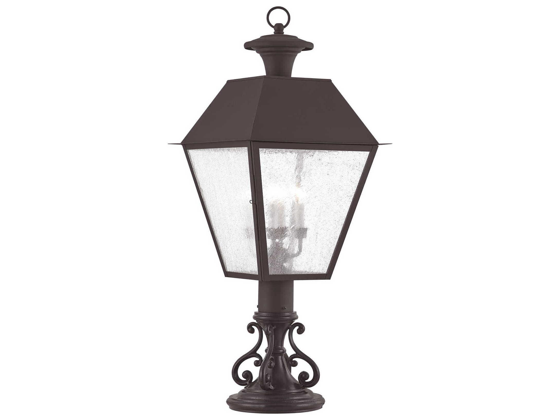 Livex Lighting Mansfield 4 - Light Outdoor Post Light