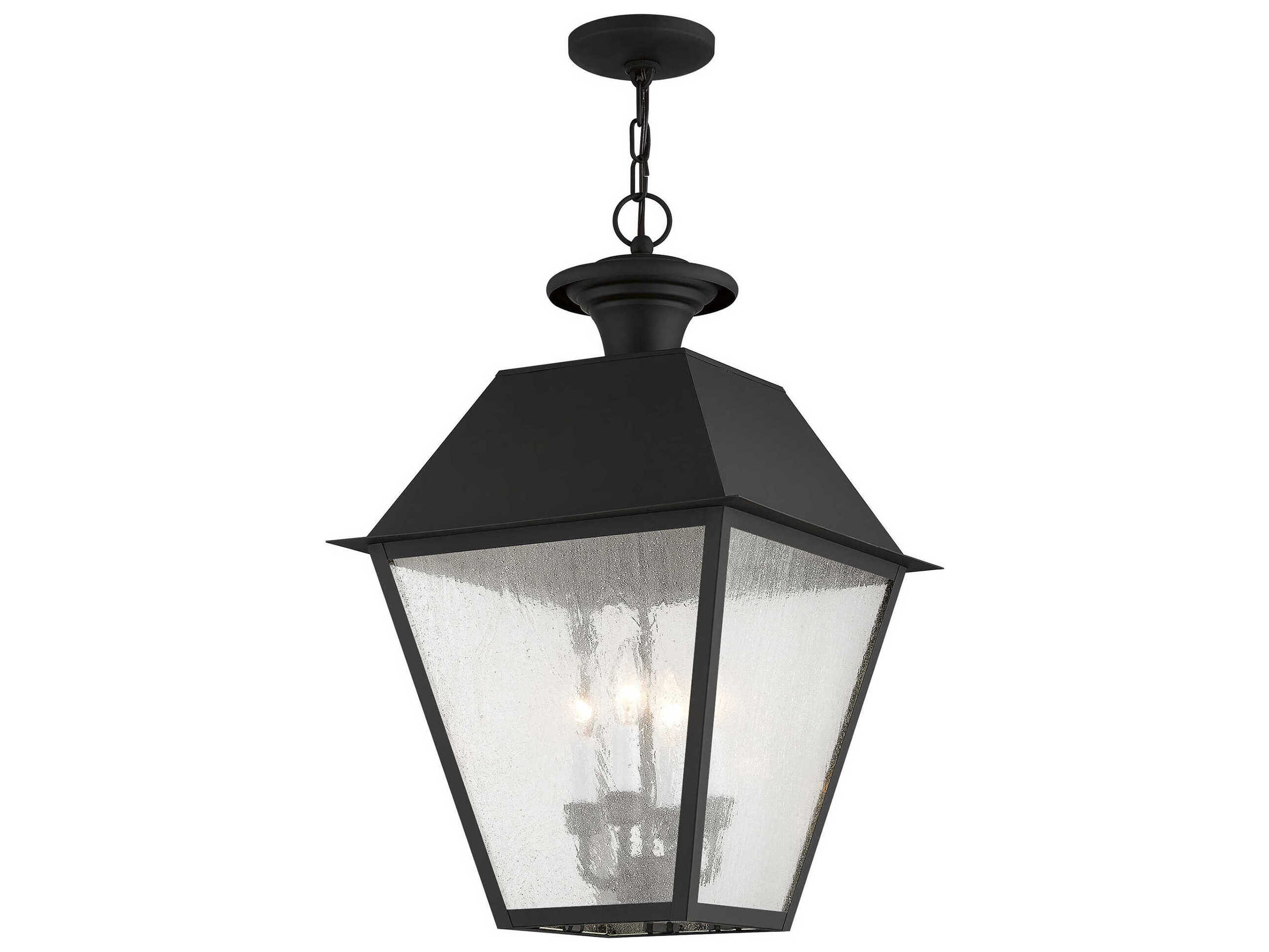 Livex Lighting Mansfield 4 - Light Outdoor Hanging Light