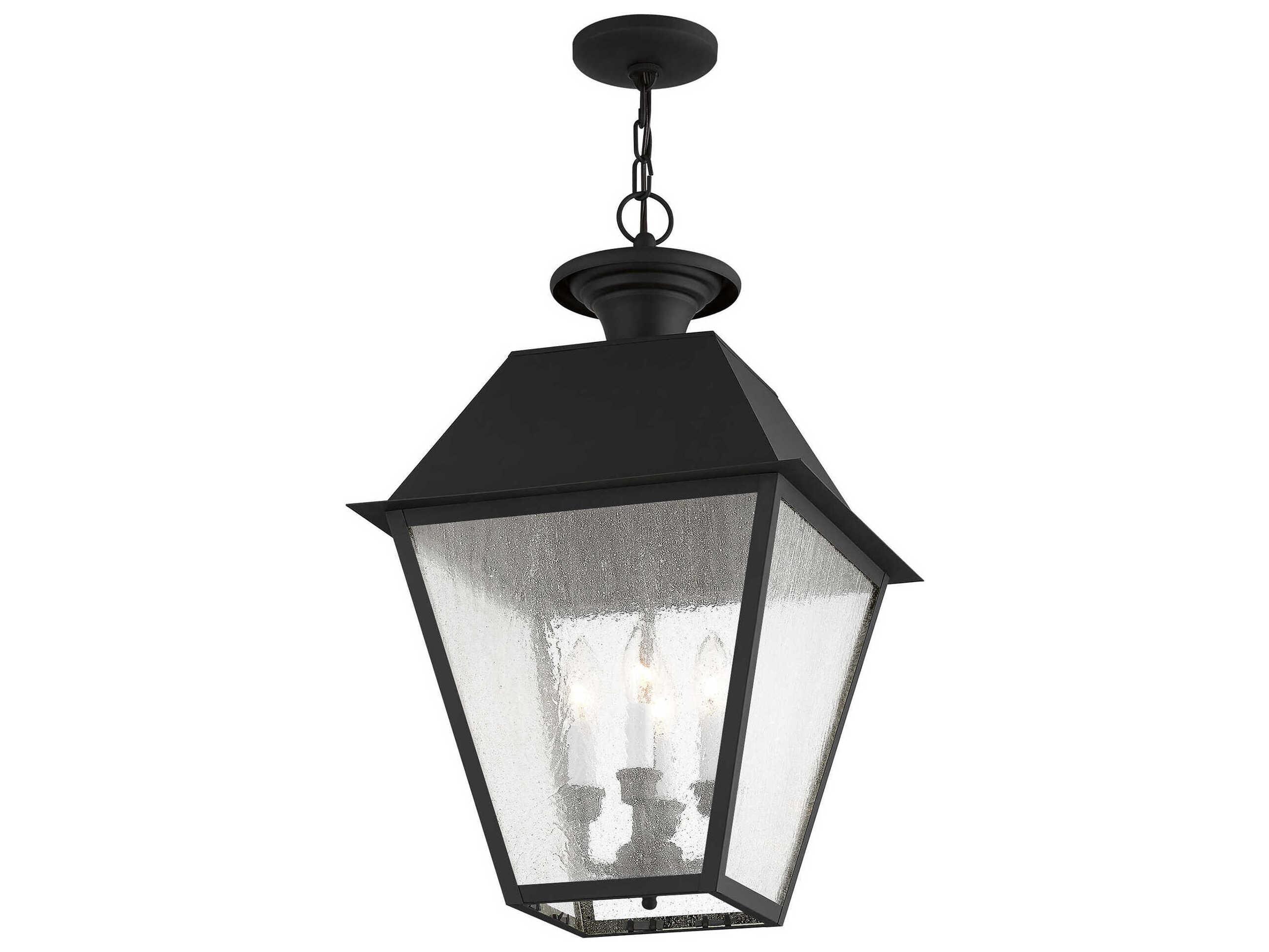 Livex Lighting Mansfield 4 - Light Outdoor Hanging Light