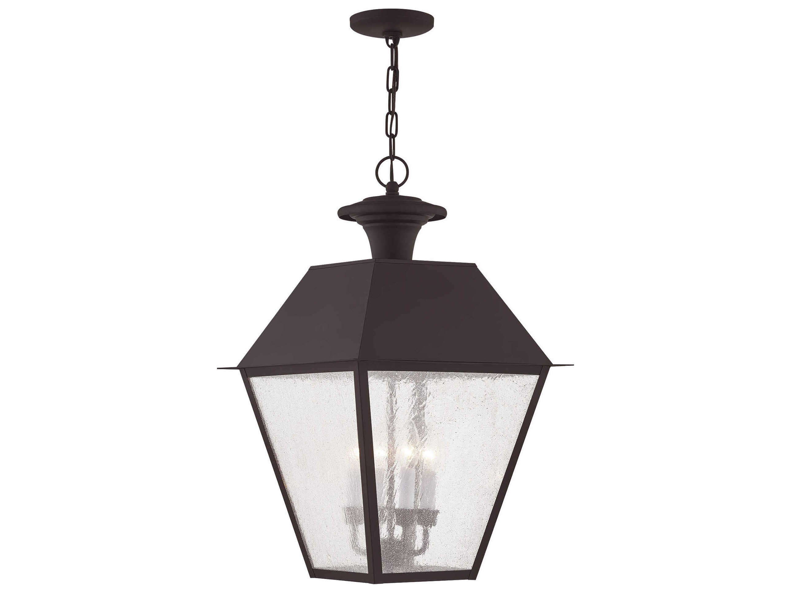 Livex Lighting Mansfield 4-light Outdoor Hanging Light