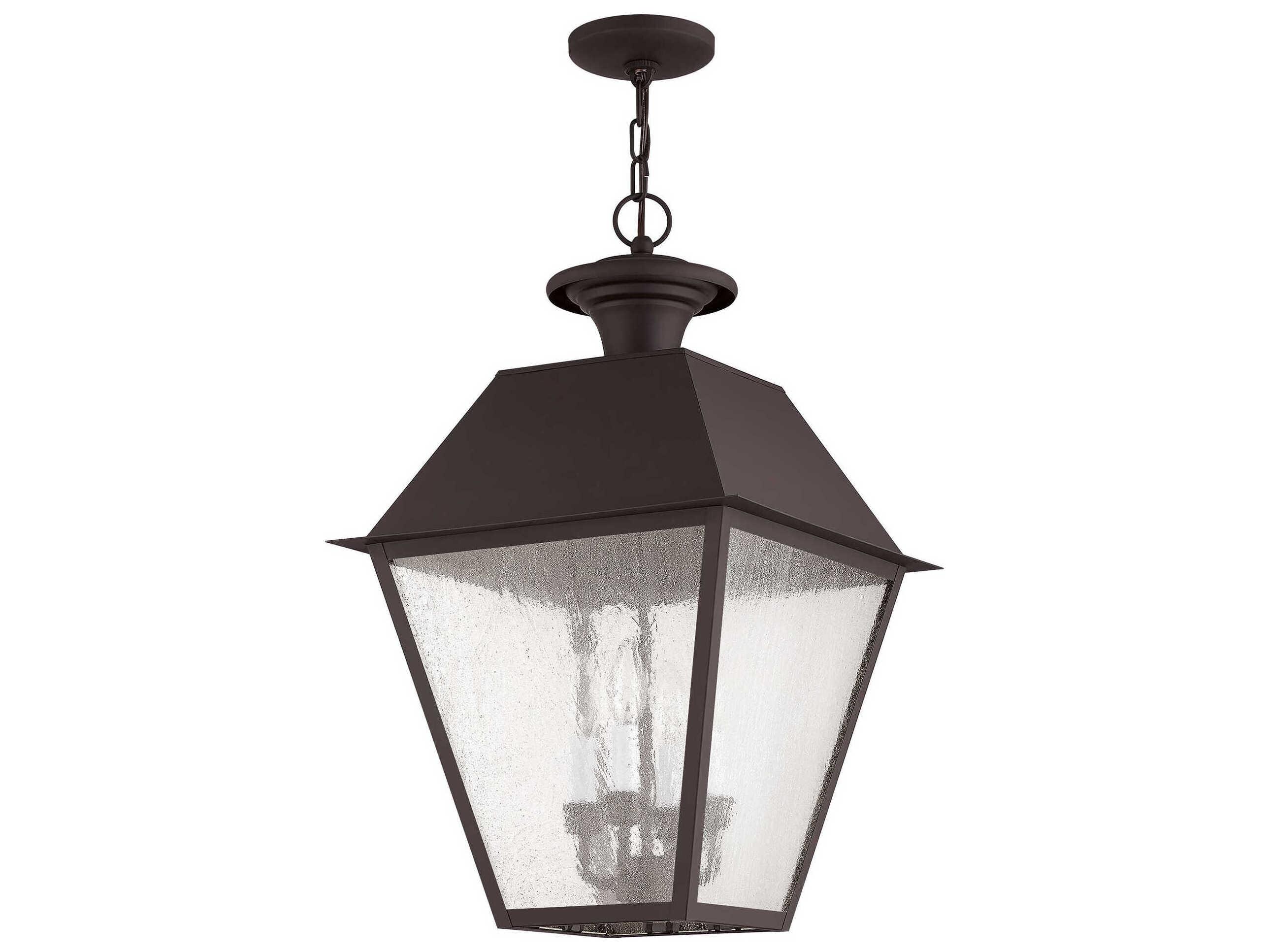 Livex Lighting Mansfield 4-light Outdoor Hanging Light