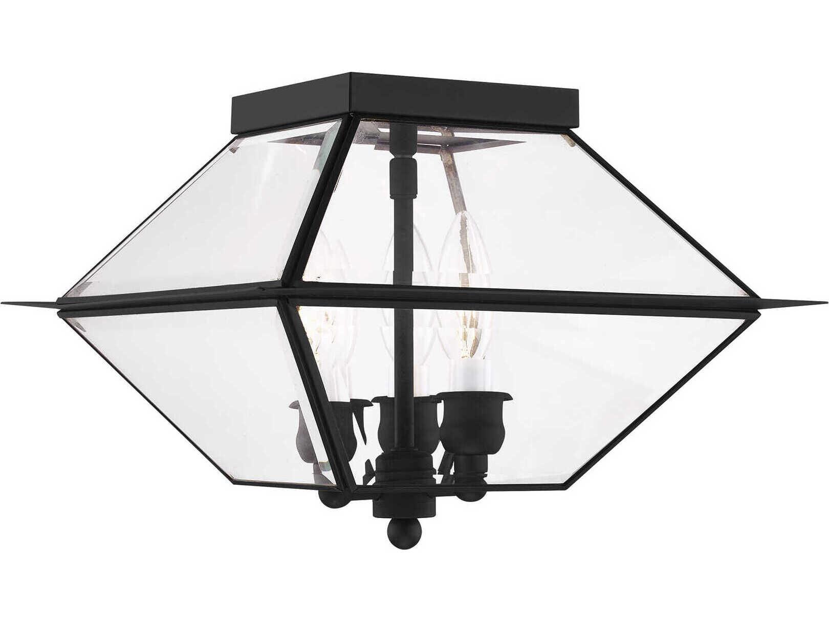 Livex Lighting Westover 3 - Light Outdoor Ceiling Light