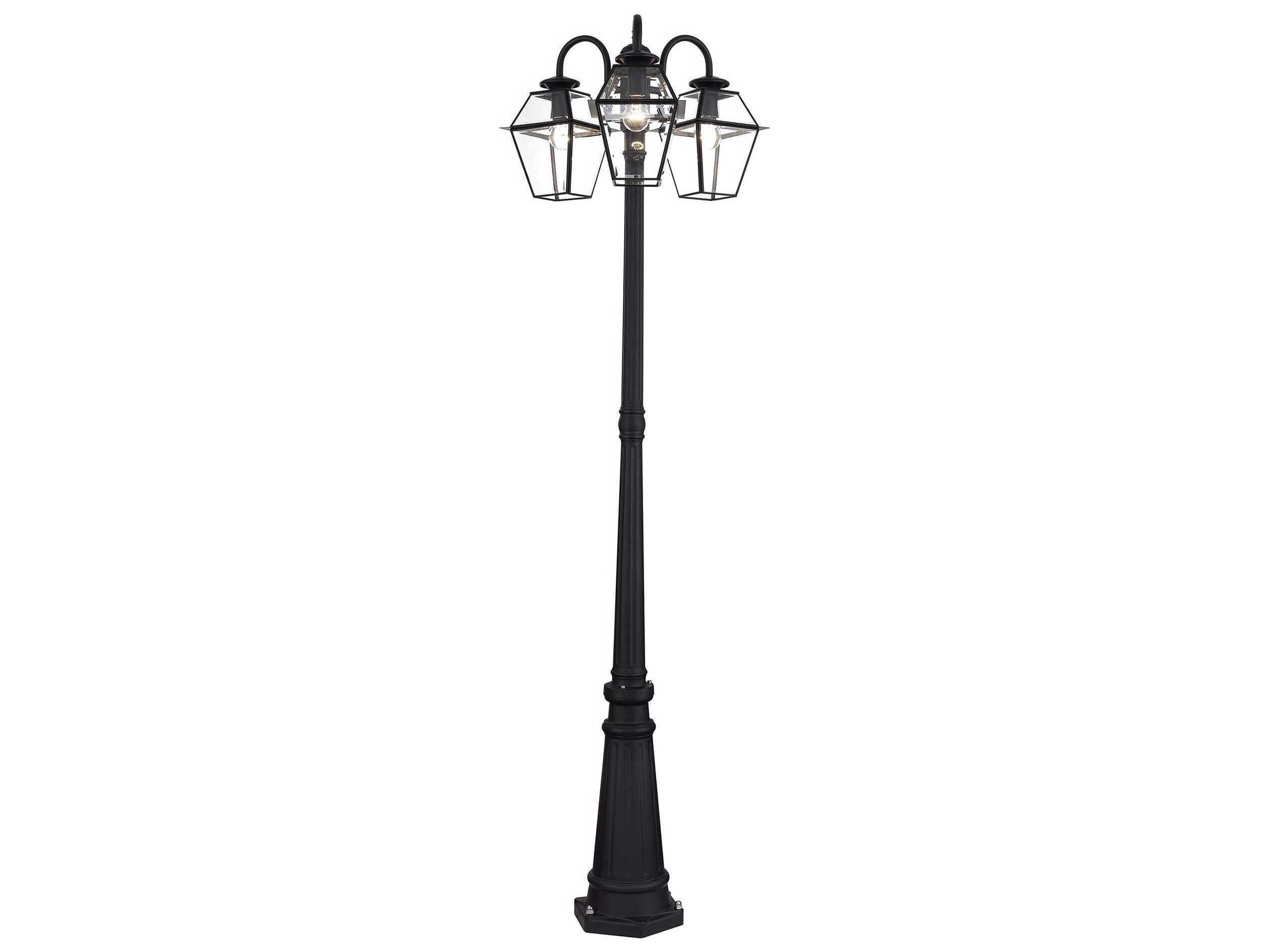 Livex Lighting Westover 3-Light Outdoor Post Light