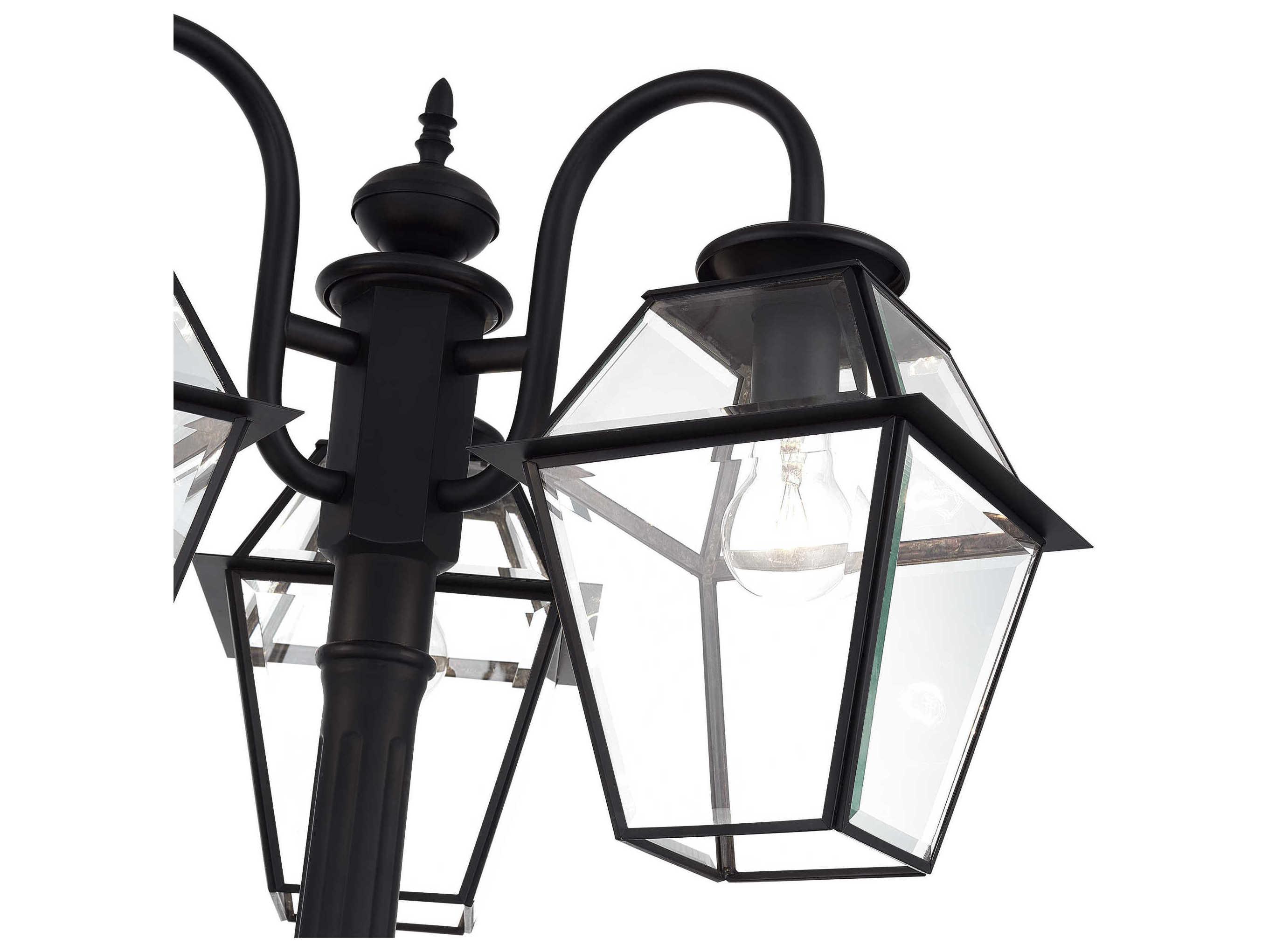Livex Lighting Westover 3-Light Outdoor Post Light