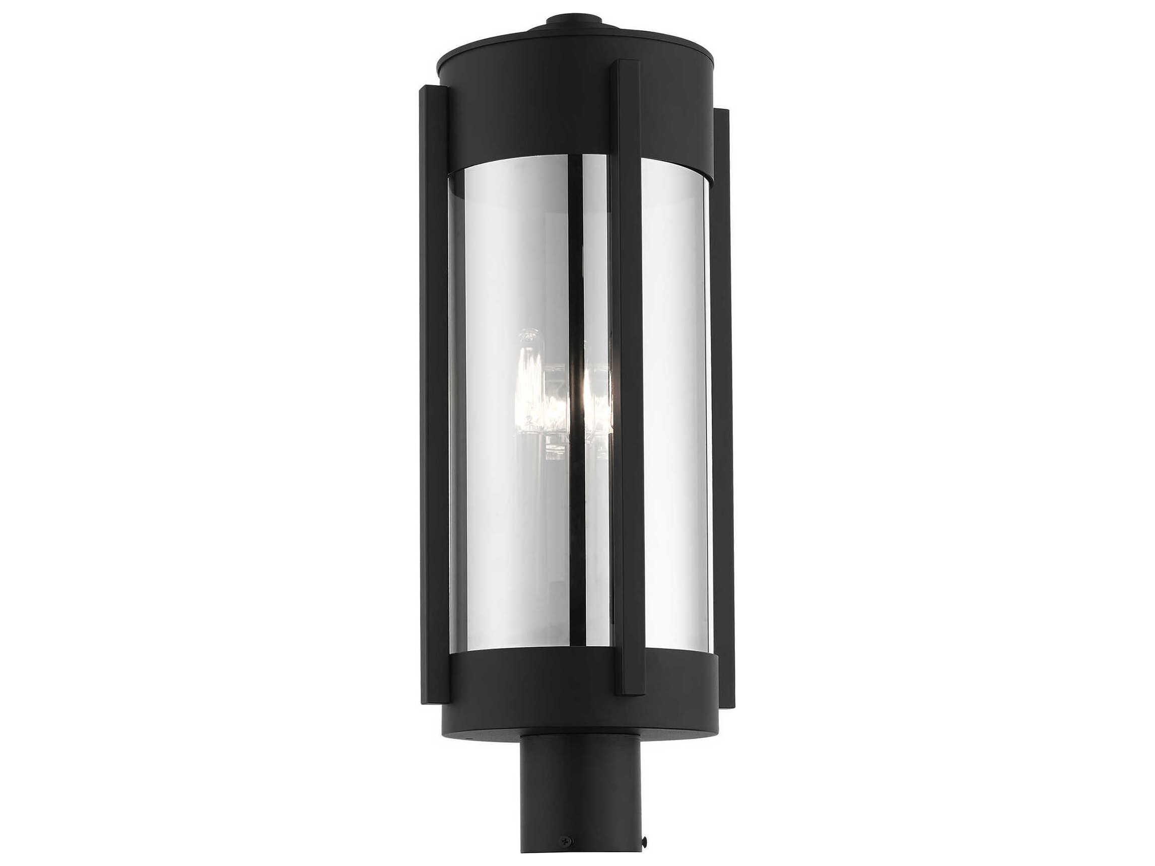 Livex Lighting Sheridan 3 - Light Outdoor Post Light