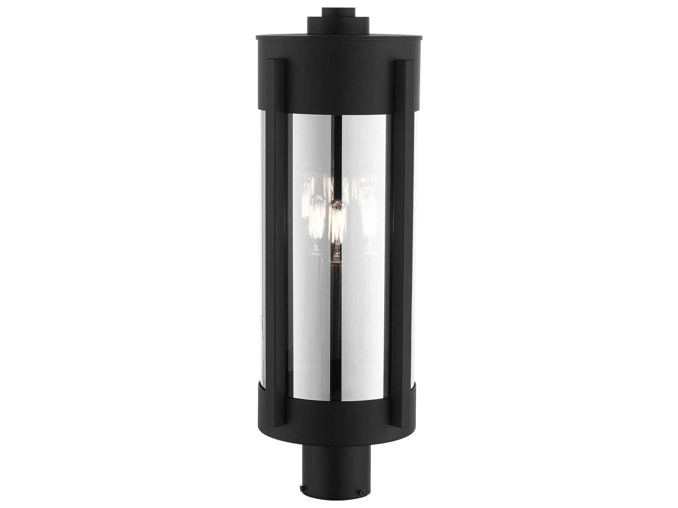 Livex Lighting Sheridan 3 - Light Outdoor Post Light