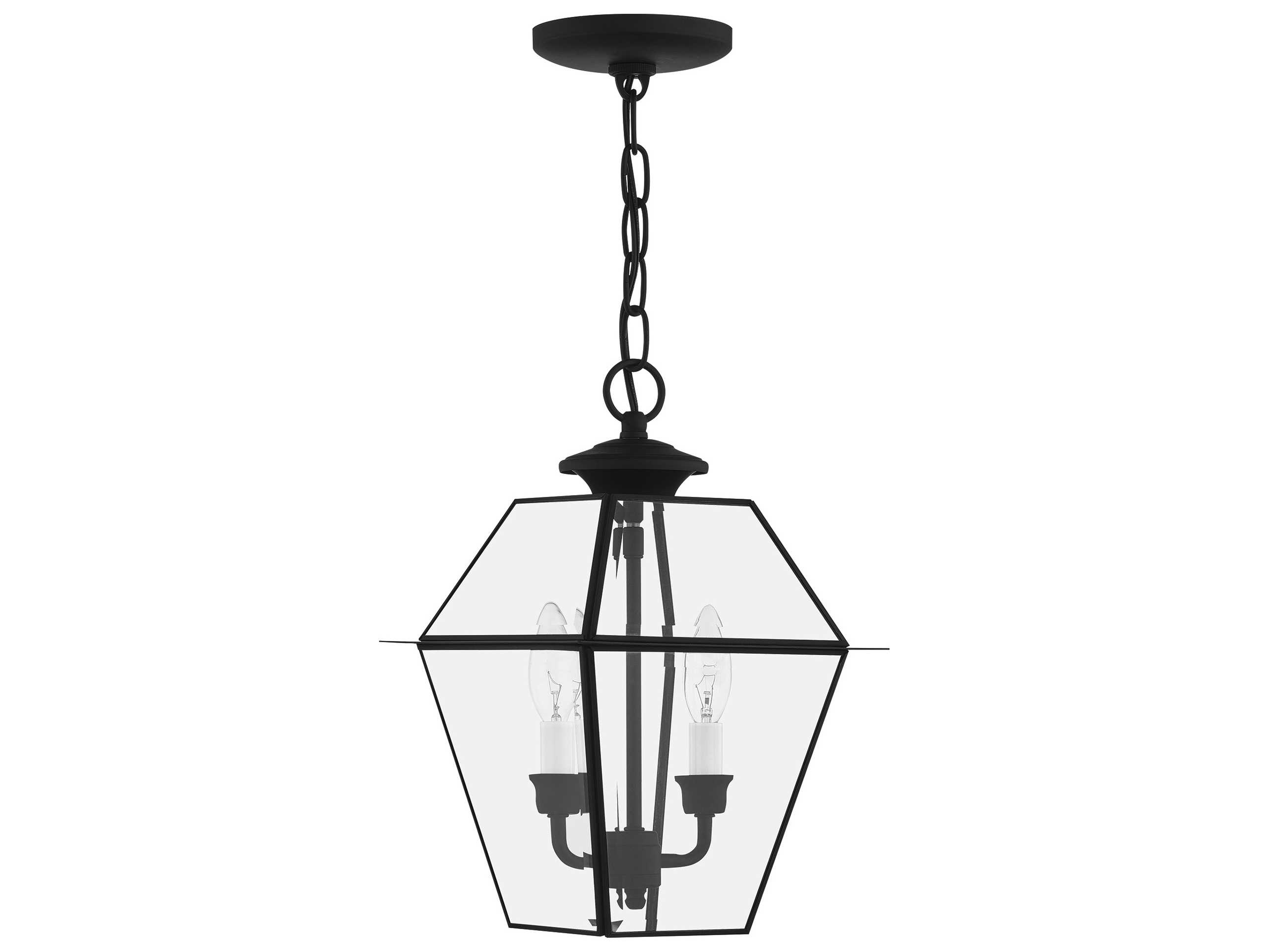 Livex Lighting Westover Black 2 - Light Outdoor Hanging Light