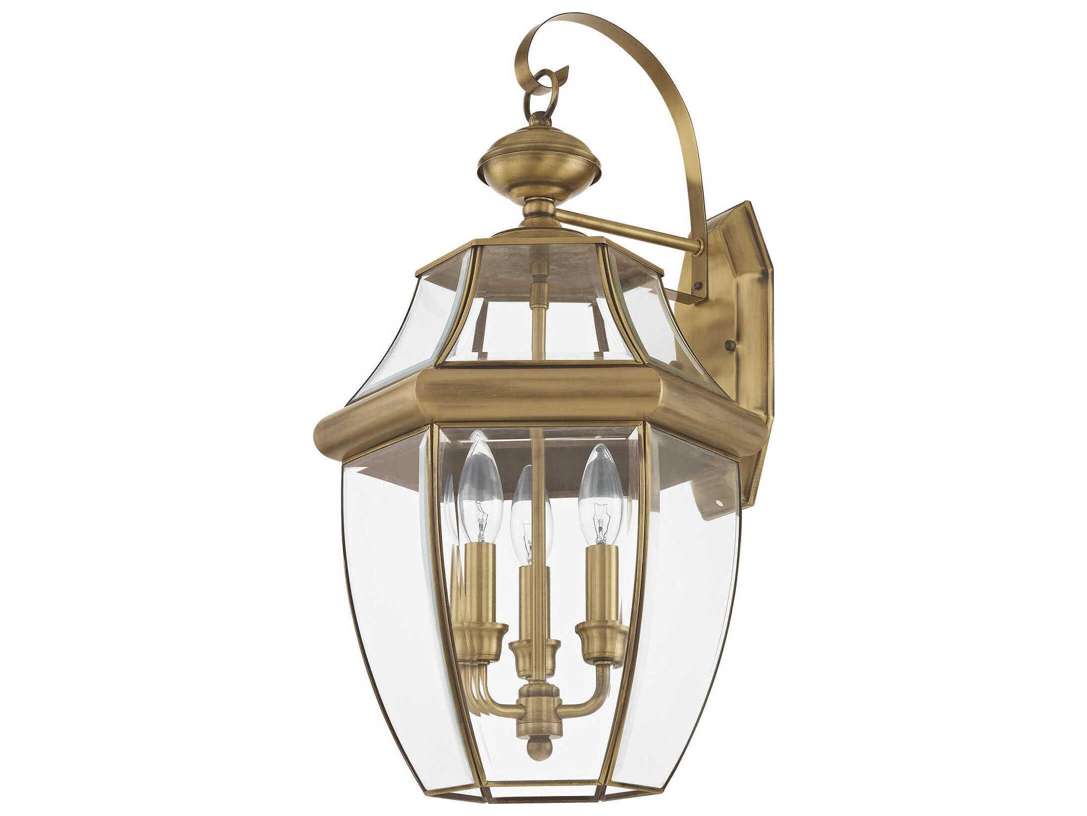 Livex Lighting Monterey 3 - Light Outdoor Wall Light