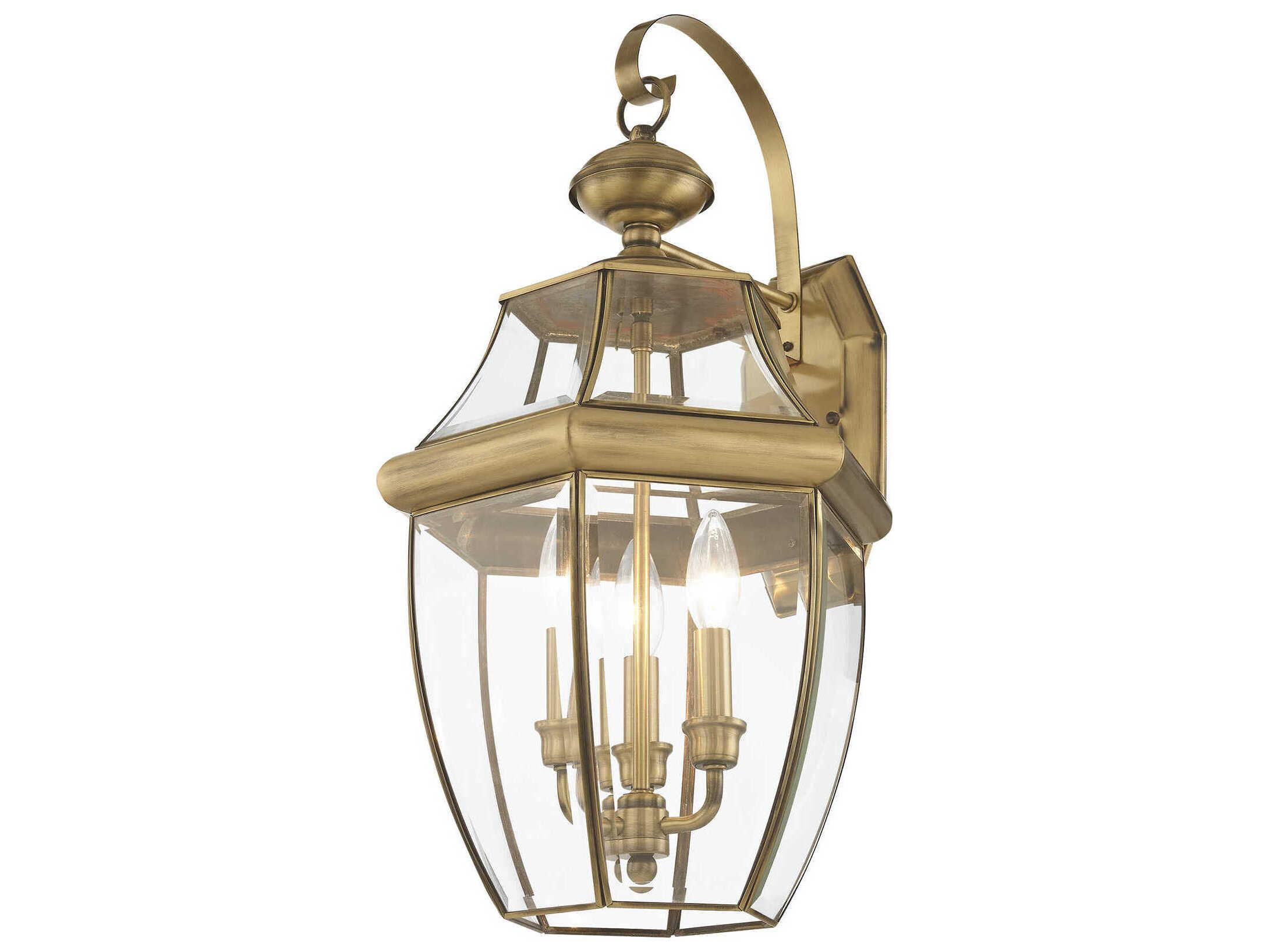 Livex Lighting Monterey 3 - Light Outdoor Wall Light