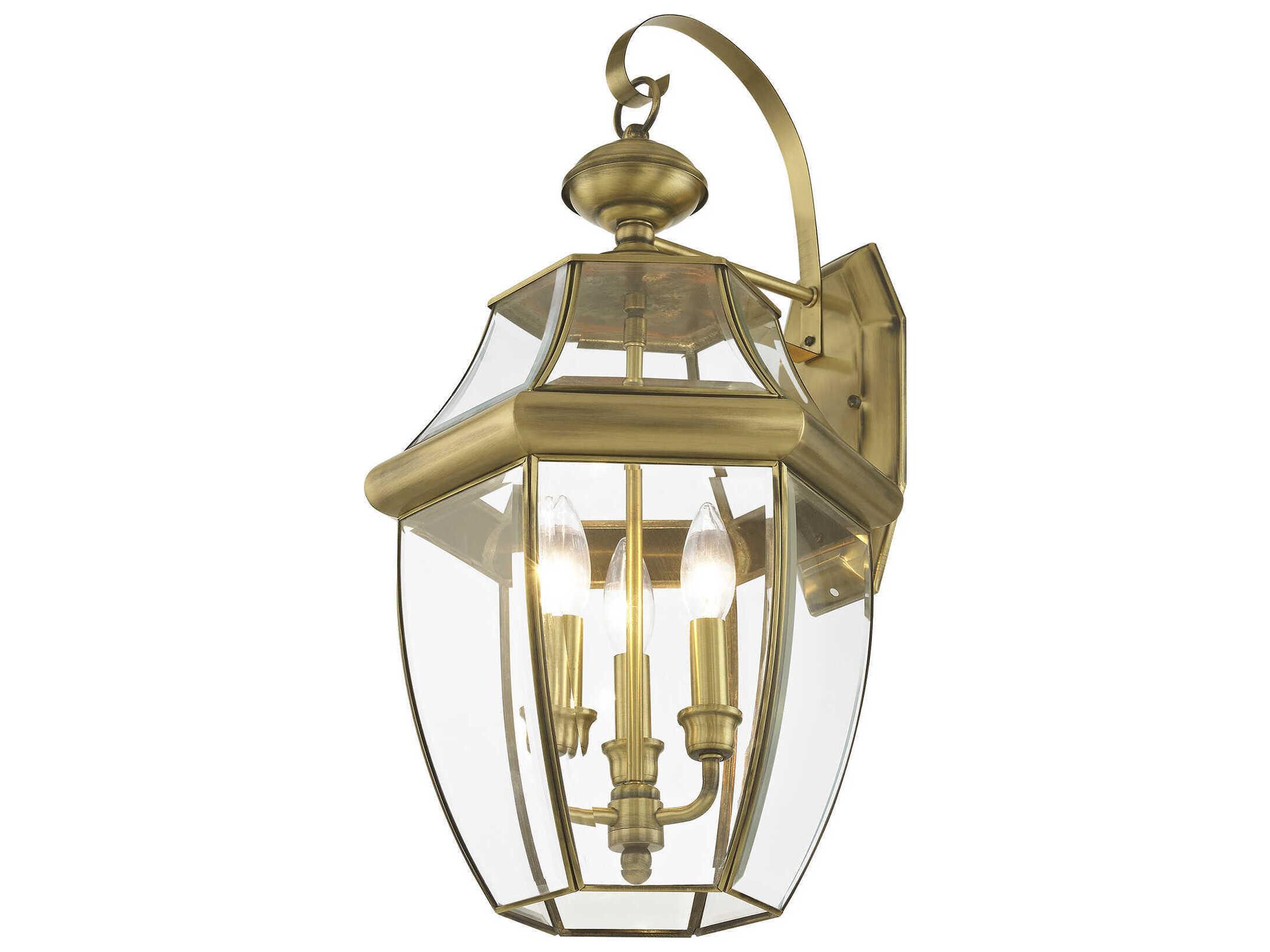 Livex Lighting Monterey 3 - Light Outdoor Wall Light