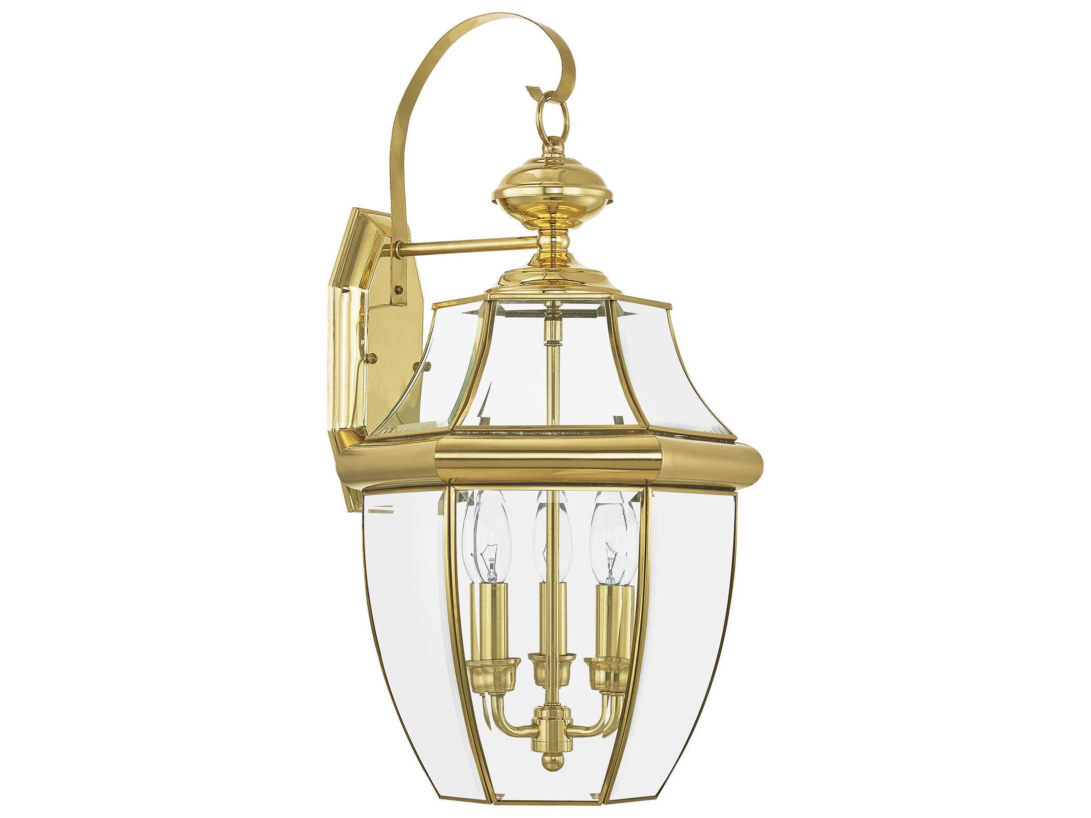 Livex Lighting Monterey 3 - Light Outdoor Wall Light